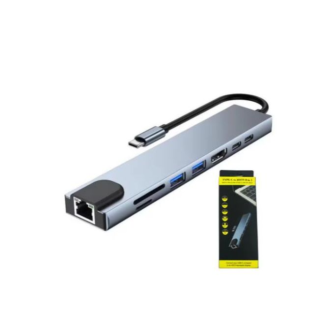 ADAPTATEUR TYPE C 8 IN 1 - ACCESSOIRES vue 2