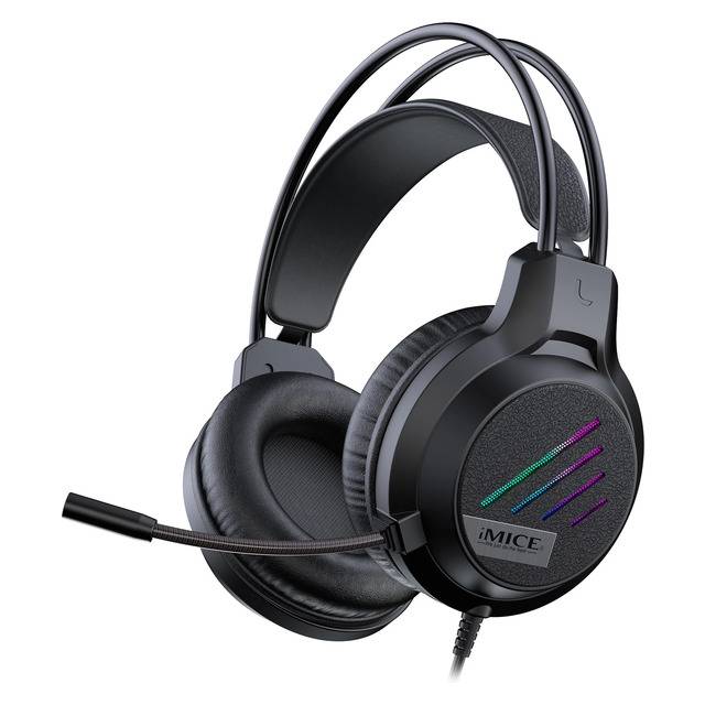 IMICE CASQUE GEMER USB 7.1 IMICE HD460 RGB -  CASQUE vue 2