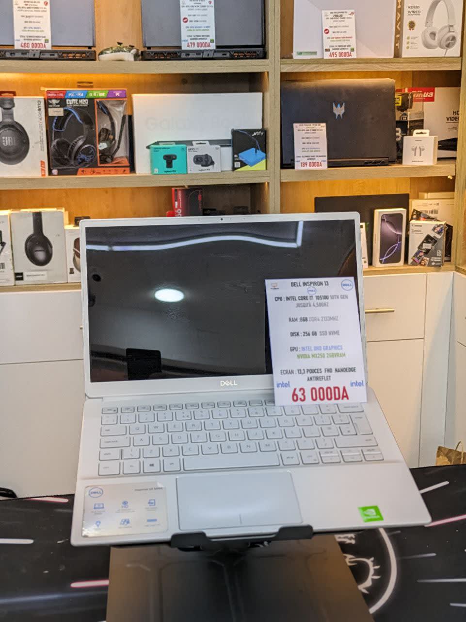 DELL DELL INSPIRON 13 CORE I7 10510U 8GB 256SSD NVIDIA MX250 2GBVRAM 13.3 FHD - LAPTOP vue 3