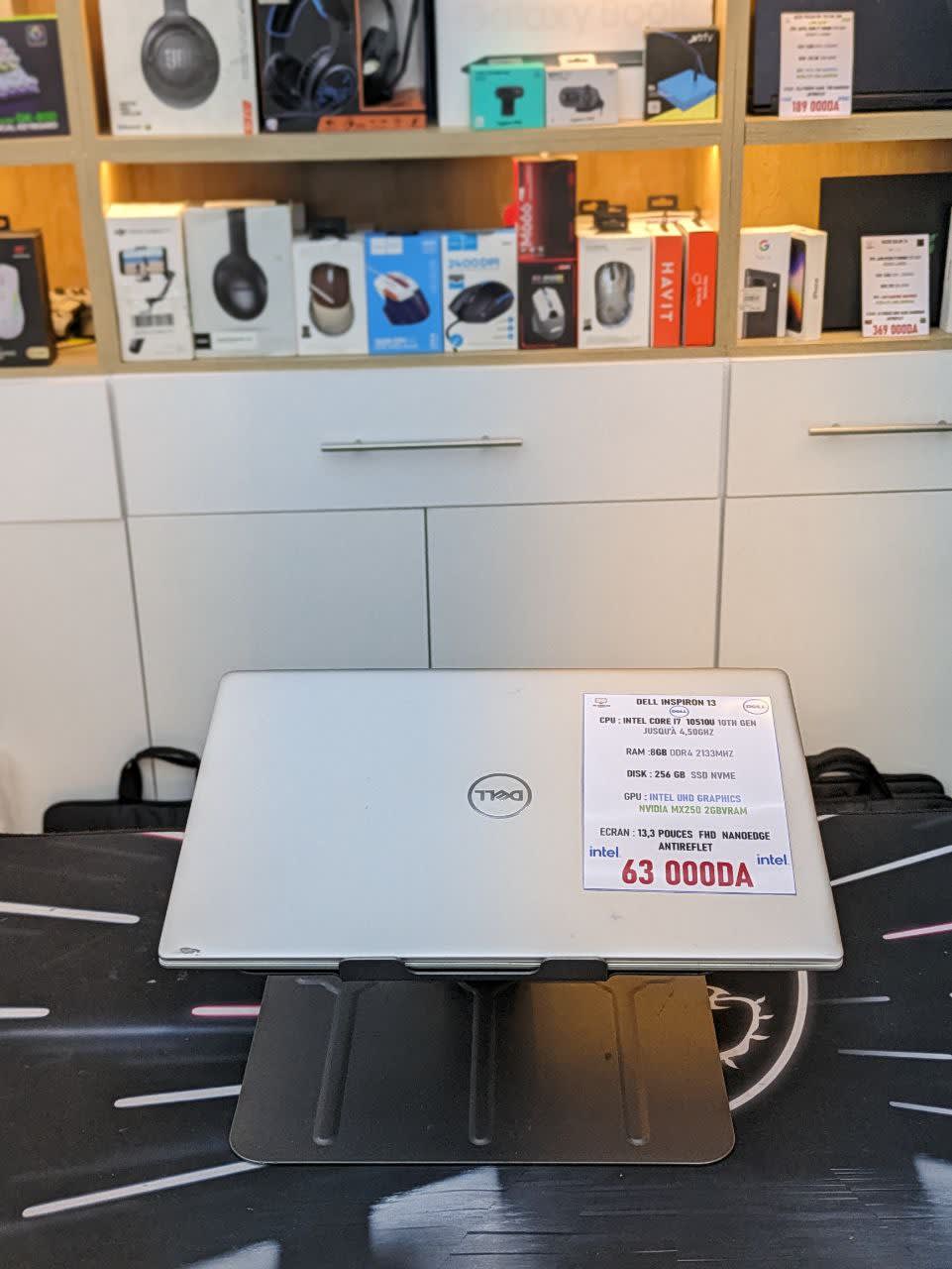 DELL DELL INSPIRON 13 CORE I7 10510U 8GB 256SSD NVIDIA MX250 2GBVRAM 13.3 FHD - LAPTOP vue 6