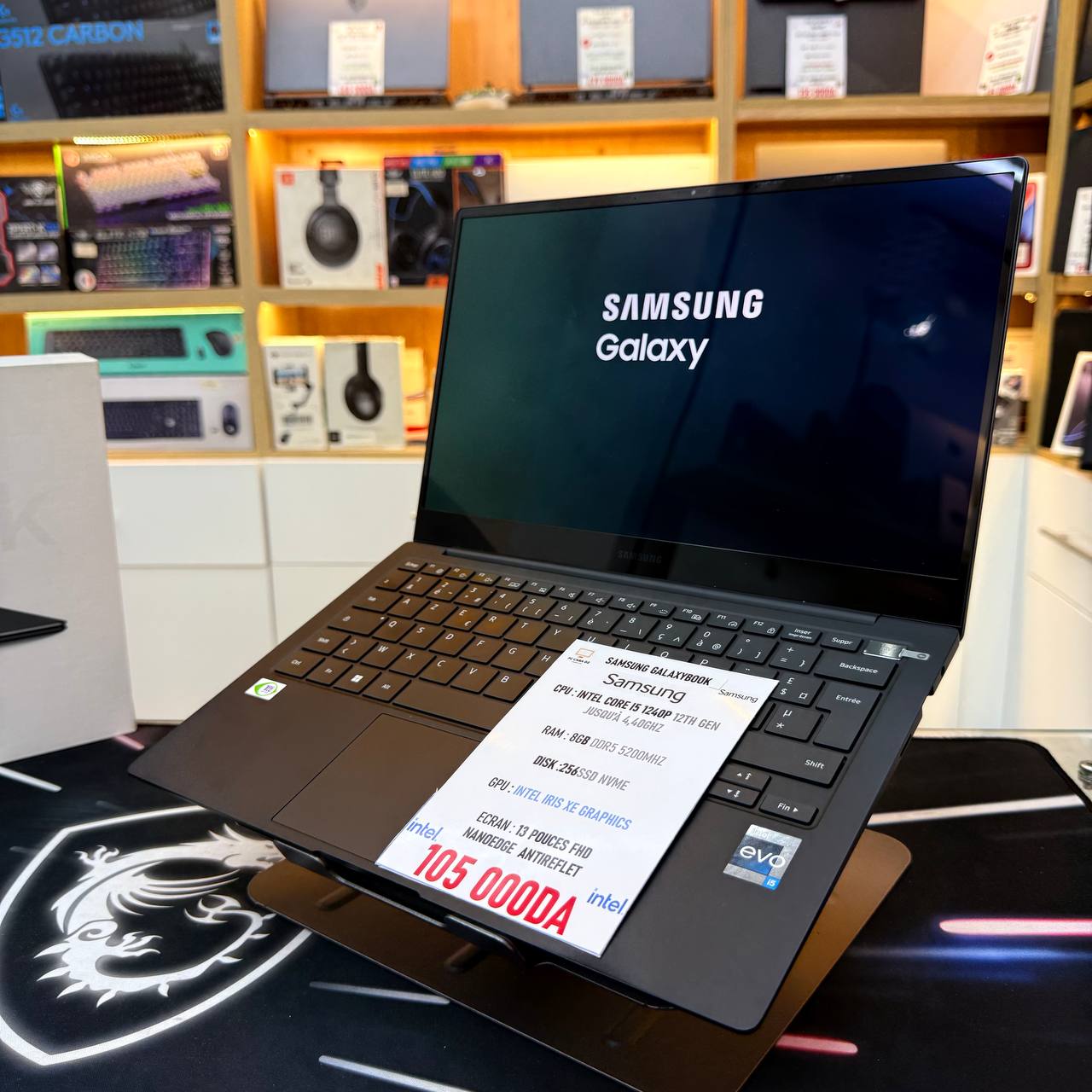 SAMSUNG  SAMSUNG GALAXYBOOK 2 CORE I5 1240P 8GB 256SSD 13.3'' FHD - LAPTOP vue 2