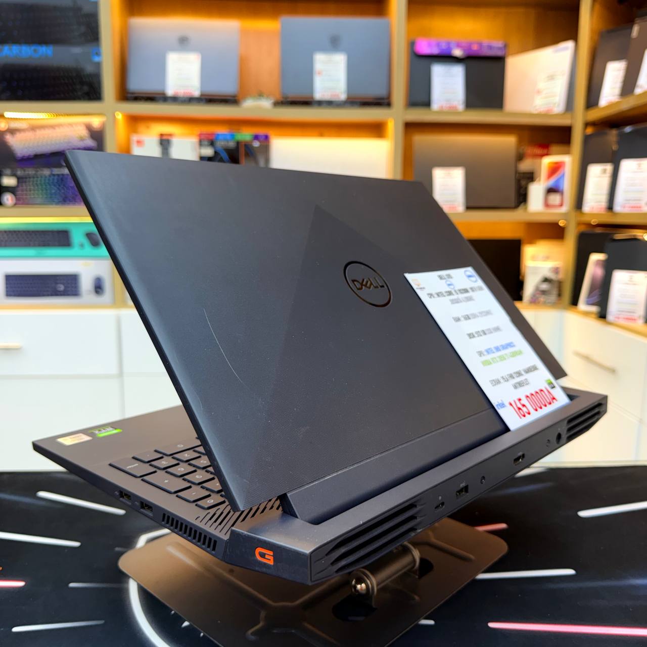 DELL DELL G5 INTEL I5 10200H 16GB 512SSD RTX 3050TI 4GBVRAM 15.6'' 120HZ - LAPTOP vue 9