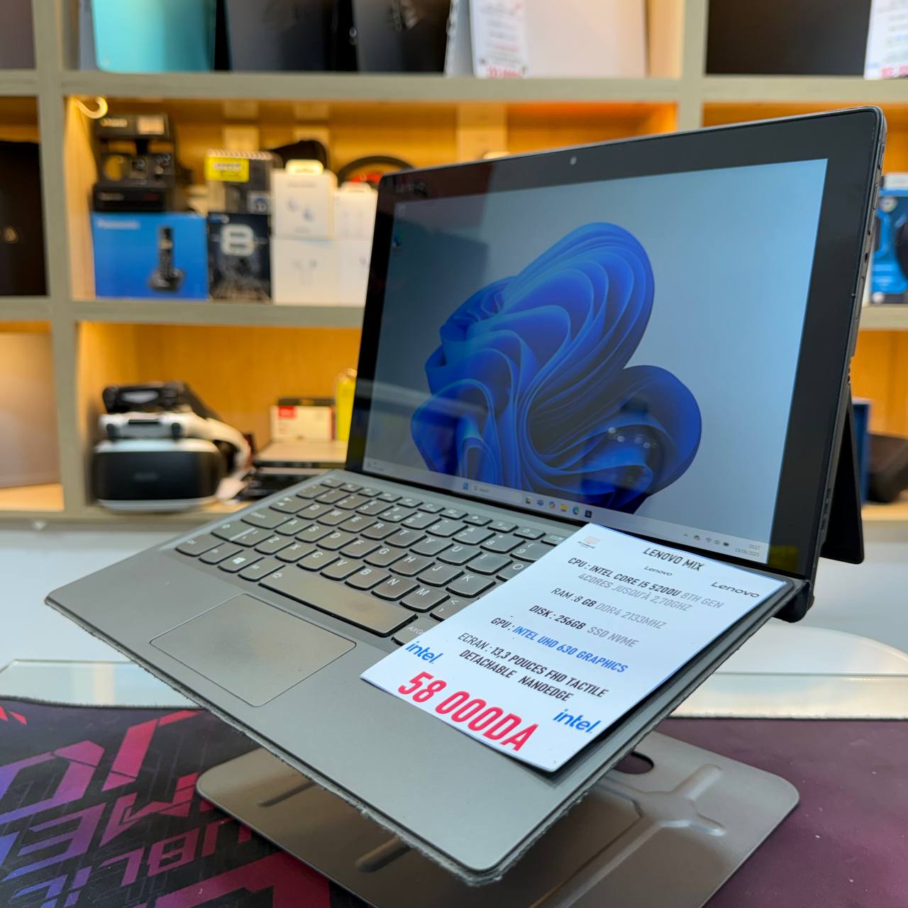 LENOVO  LENOVO MIX I5 8250U 8GB RAM 256GB SSD TACTIL DETACHABLE - LAPTOP vue 4
