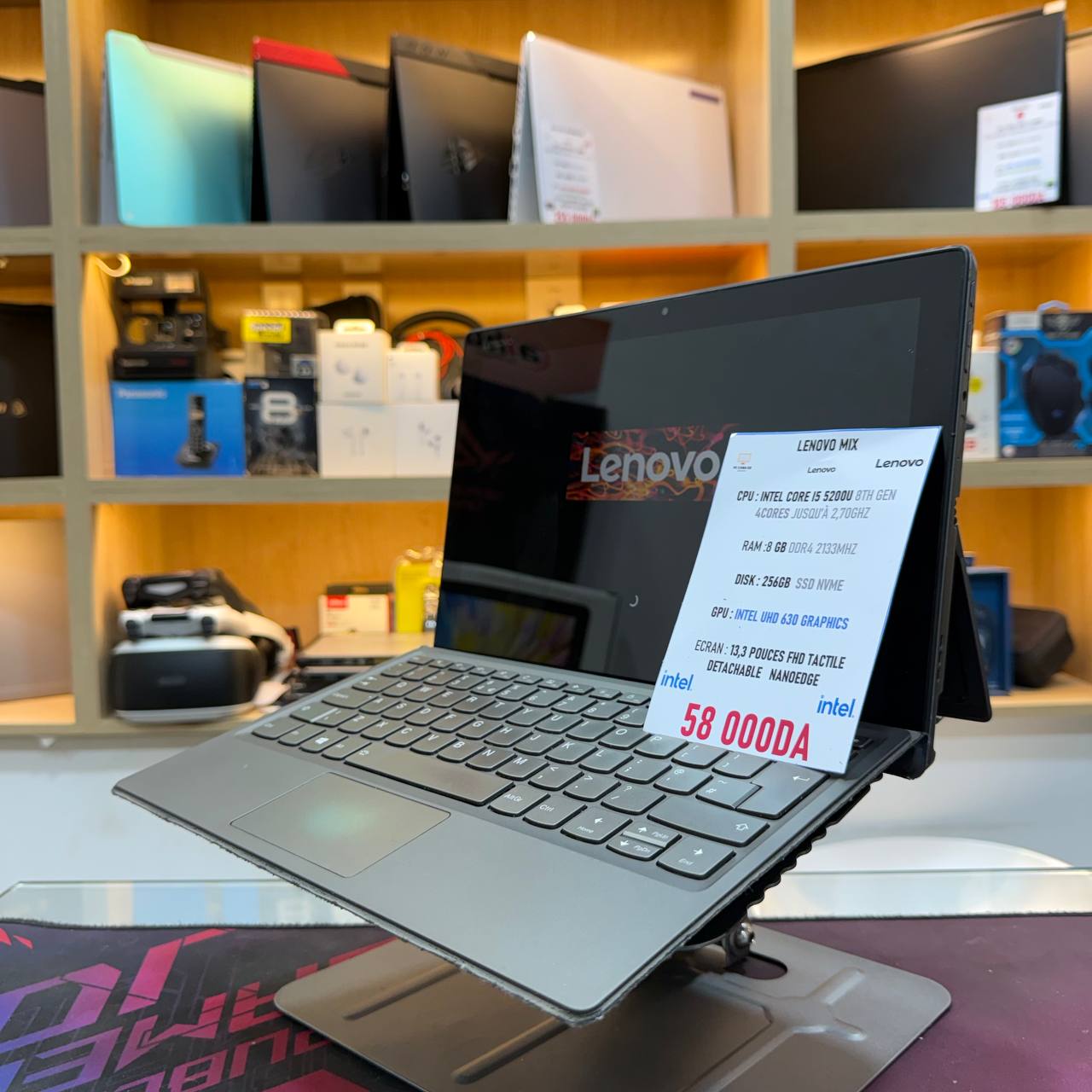 LENOVO  LENOVO MIX I5 8250U 8GB RAM 256GB SSD TACTIL DETACHABLE - LAPTOP vue 7
