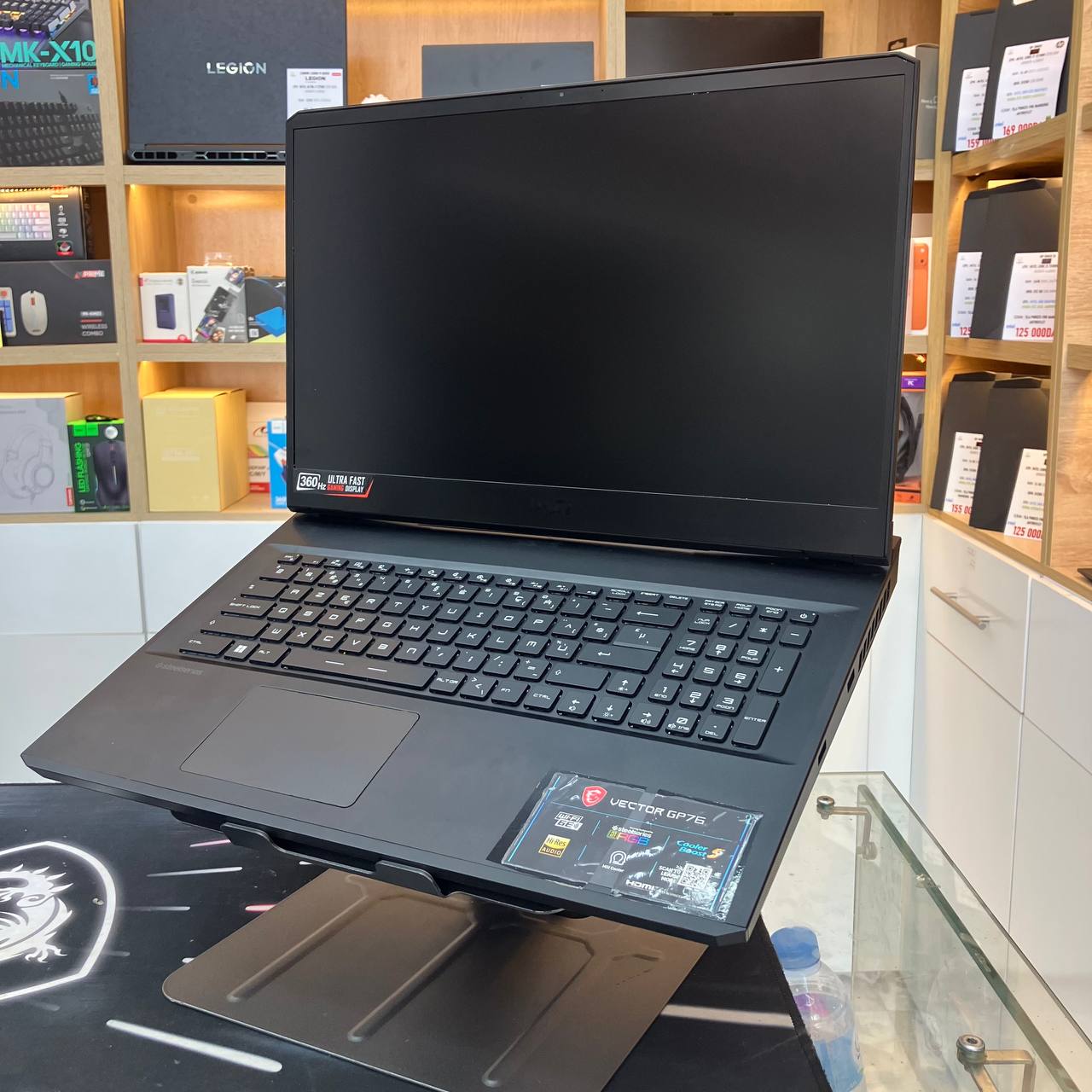 MSI MSI VECTOR GP76 CORE I7 12700H 16GB 512SSD RTX 3080 8GB VRAM 17.3 FHD 360HZ - LAPTOP