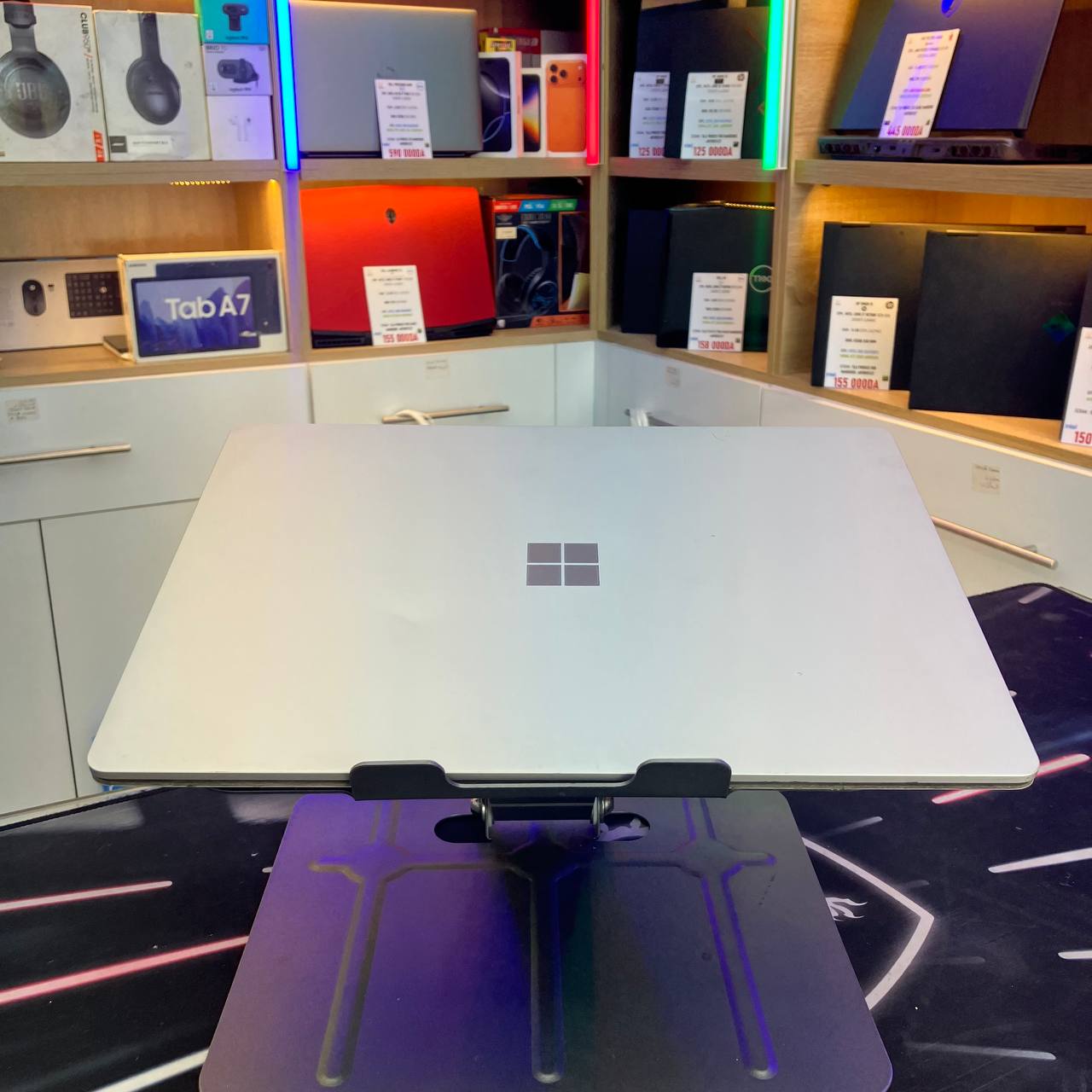  MICROSOFT SURFACE  MICROSOFT SURFACE LAPTOP2 CORE I5 8350U 8GB 128SSD 12.5 2K TACTILE - LAPTOP vue 5