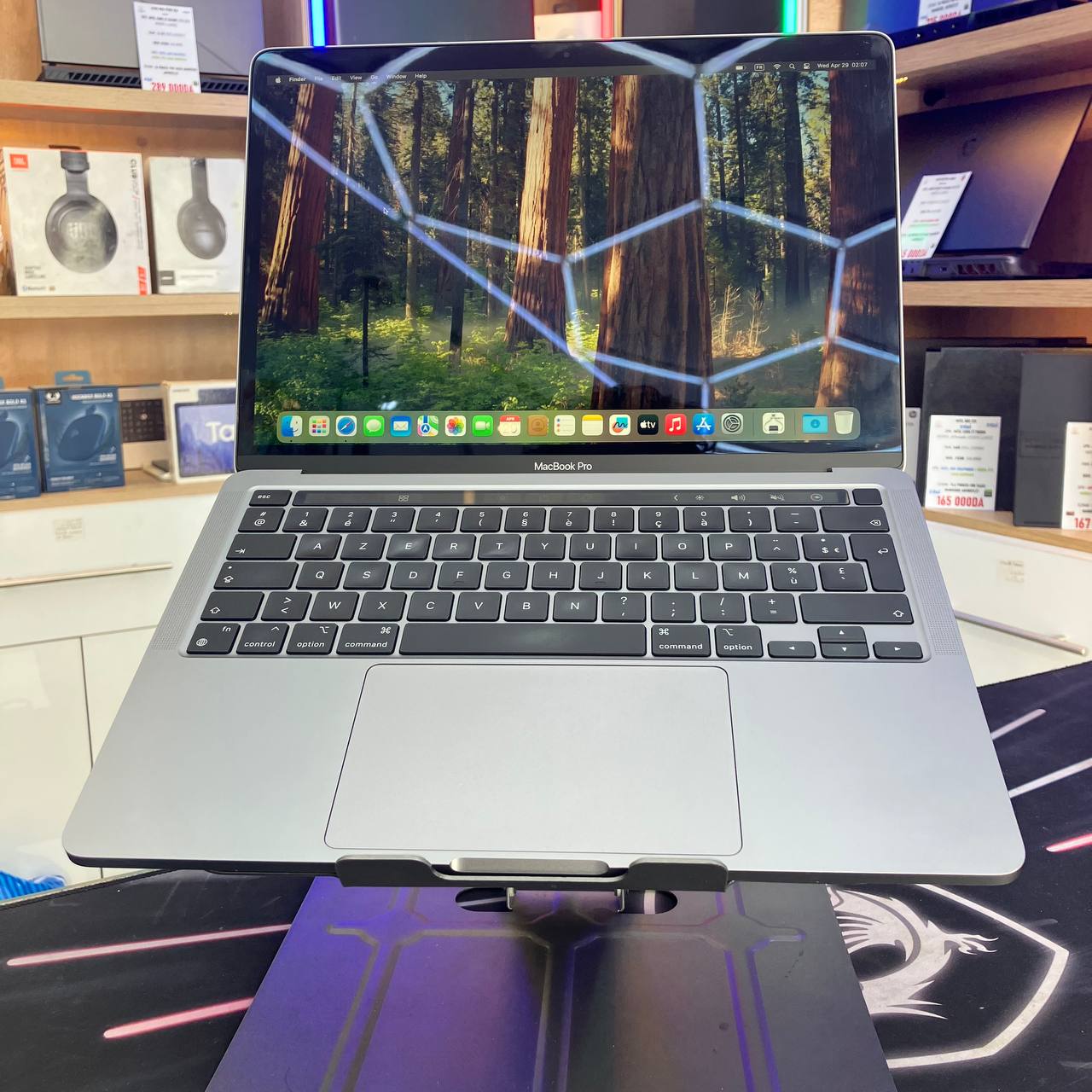 MACBOOK  MACBOOK PRO 2022 APPLE M2 16GB 512SSD CYCLE 27 13.3 (2560X1600) - LAPTOP vue 2
