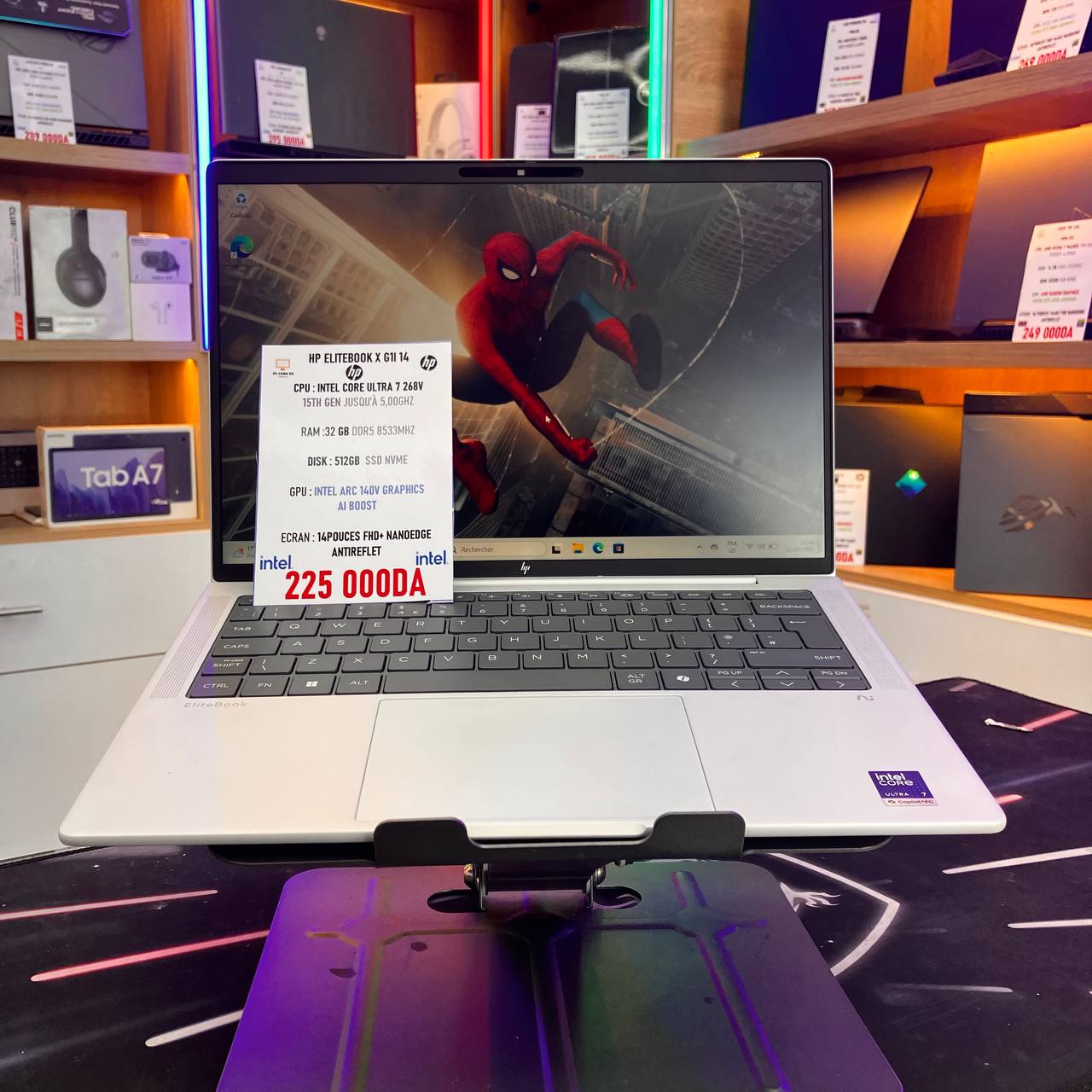 HP HP ELITEBOOK X G1i 14 ULTRA 7 268V 32GB 512SSD 14 FHD+ - LAPTOP vue 3