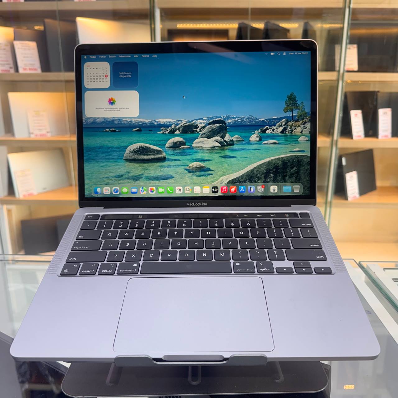 MACBOOK MACBOOK PRO 2020 APPLE M1 8GB 256GB SSD 13.3' 2K CYCLE 2  - LAPTOP vue 3