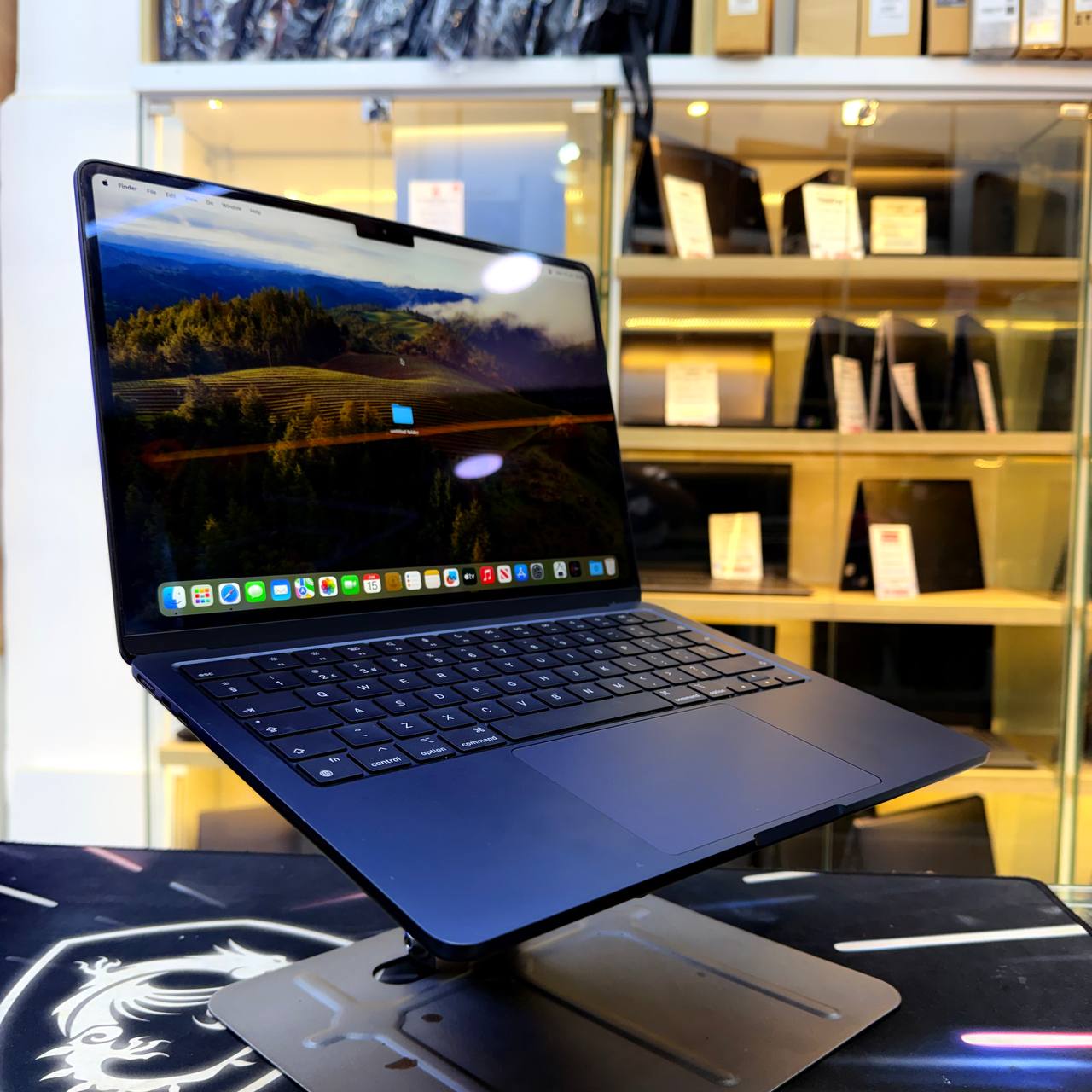 MACBOOK MACBOOK AIR M3 APPLE M3 CHIP 8GB 256GB SSD 13.3' 3K - LAPTOP vue 2