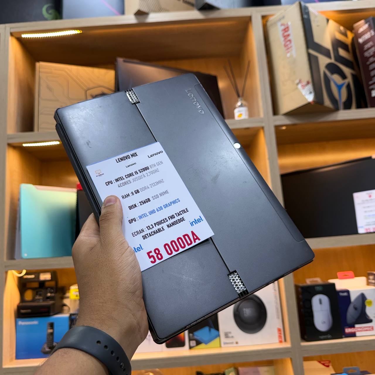 LENOVO MIX I5 8250U 8GB RAM 256GB SSD TACTIL DETACHABLE