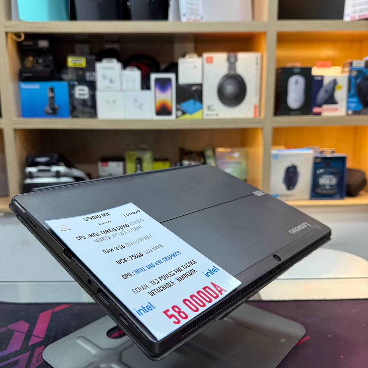 LENOVO MIX I5 8250U 8GB RAM 256GB SSD TACTIL DETACHABLE
