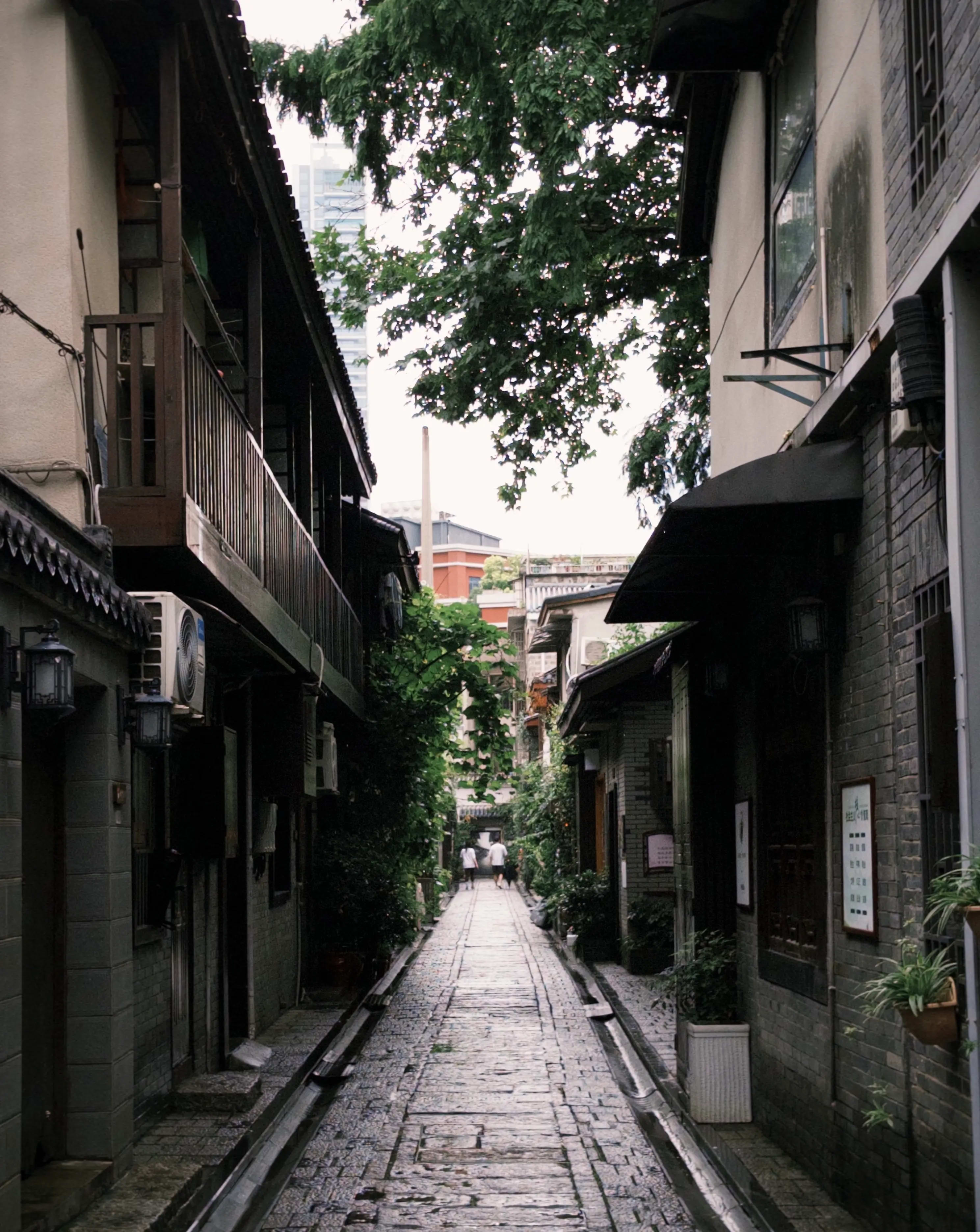 长沙老街的建筑与生活场景