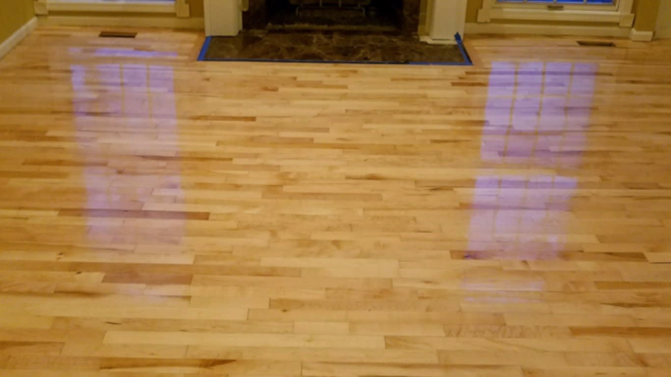 Image showing a natural stain on a floor, a lighter color