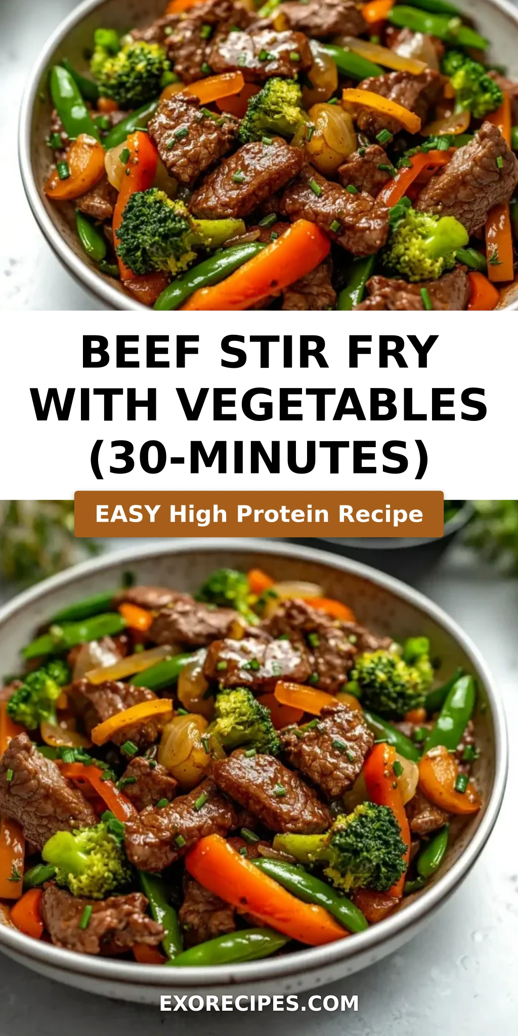 Beef Stir Fry with Vegetables (30-Minutes)