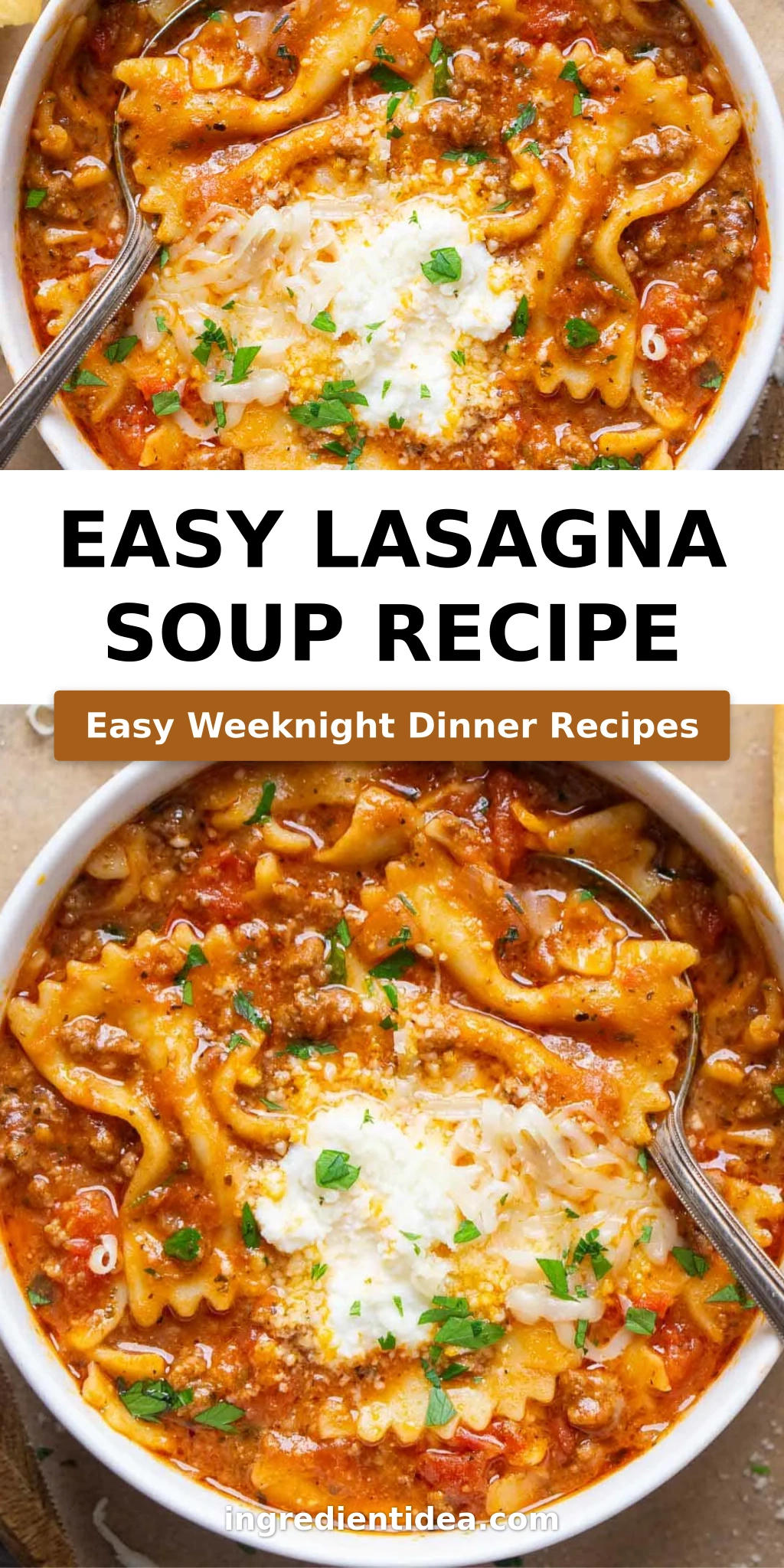 Easy Lasagna Soup Recipe