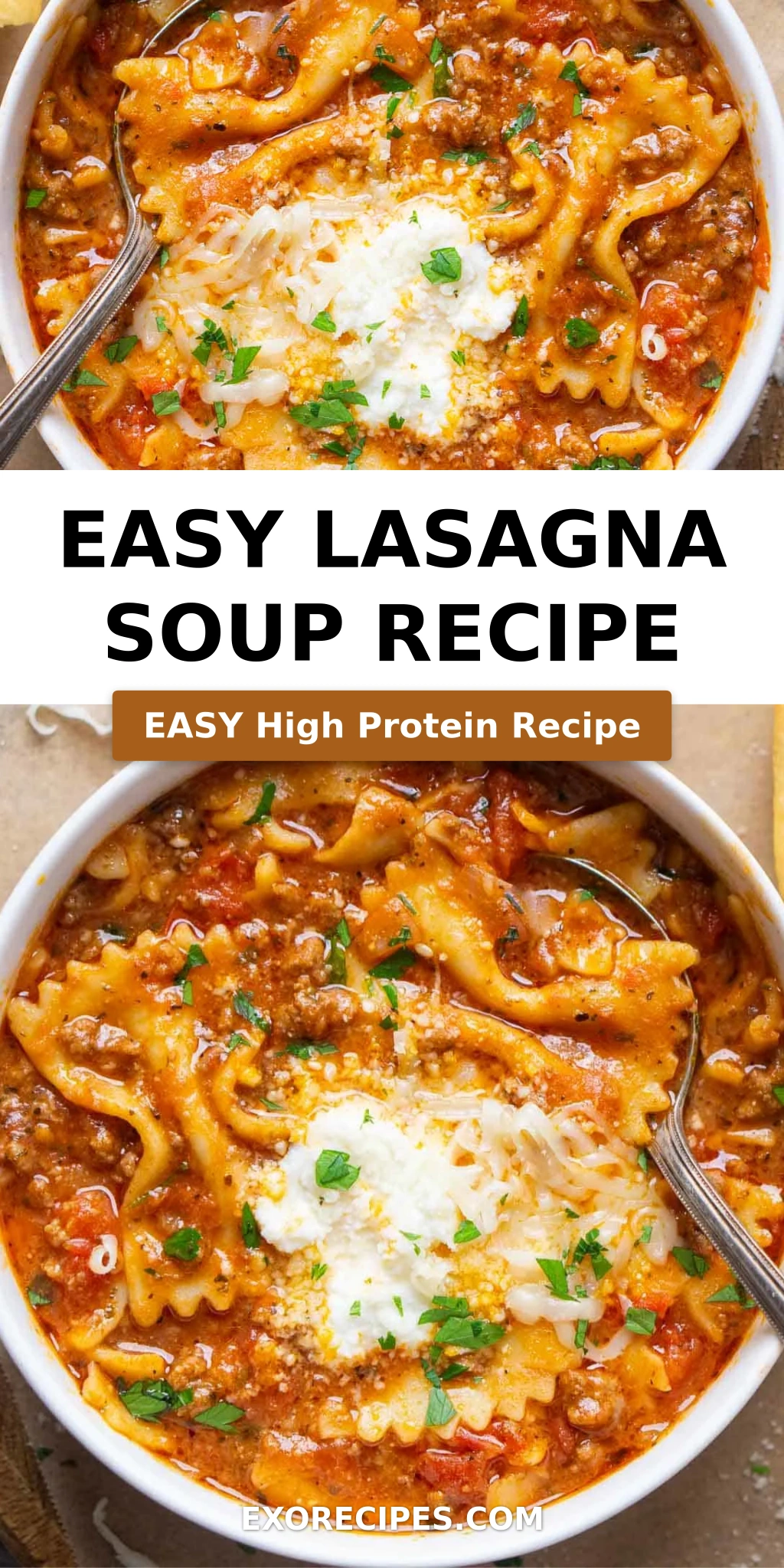 Easy Lasagna Soup Recipe