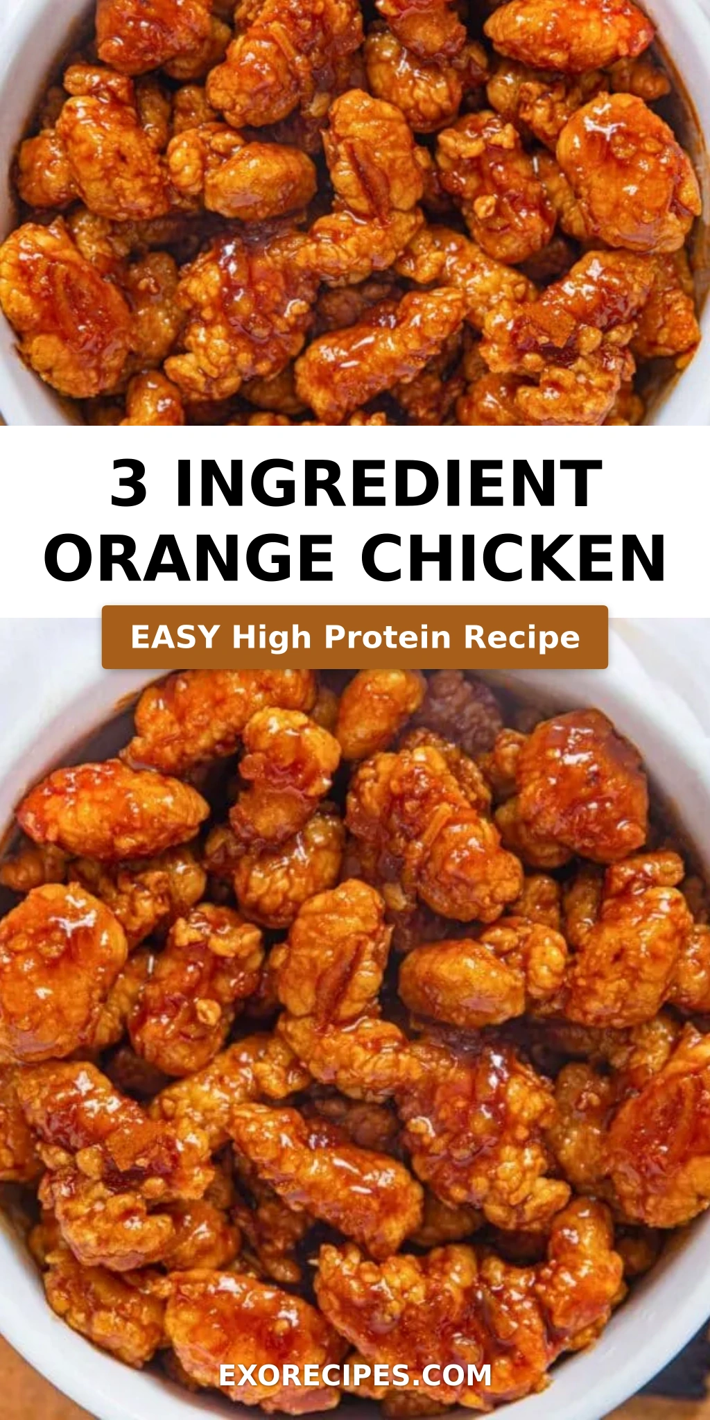 3 Ingredient Orange Chicken