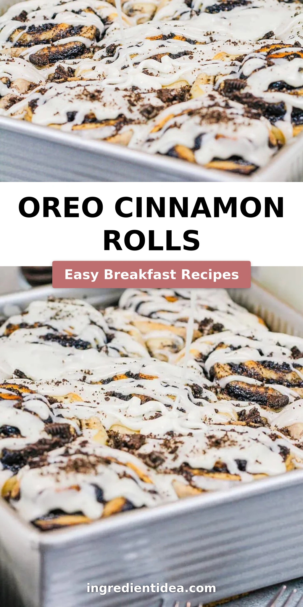 Oreo Cinnamon Rolls