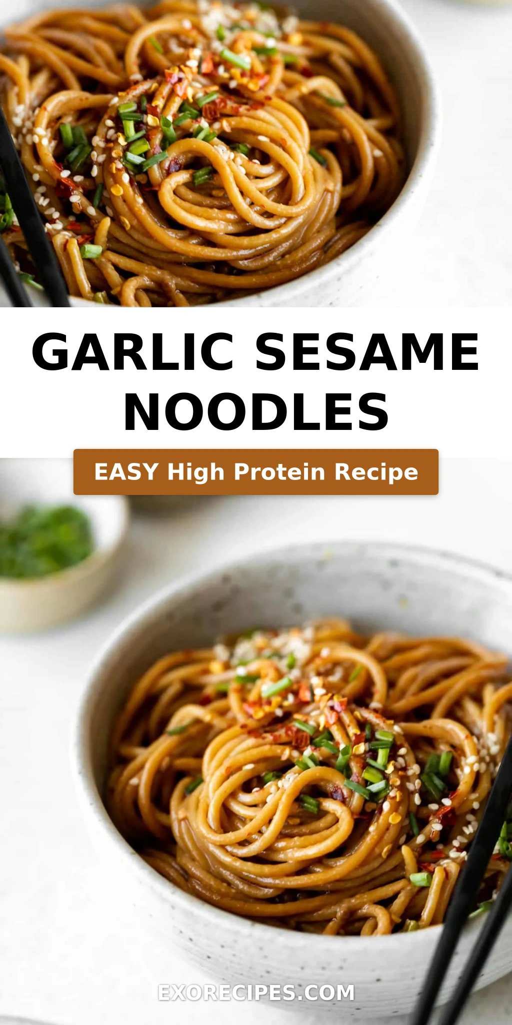 Garlic Sesame Noodles