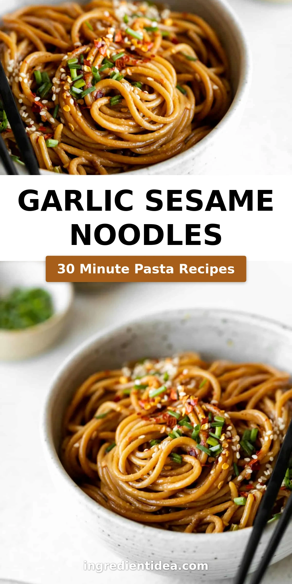 Garlic Sesame Noodles