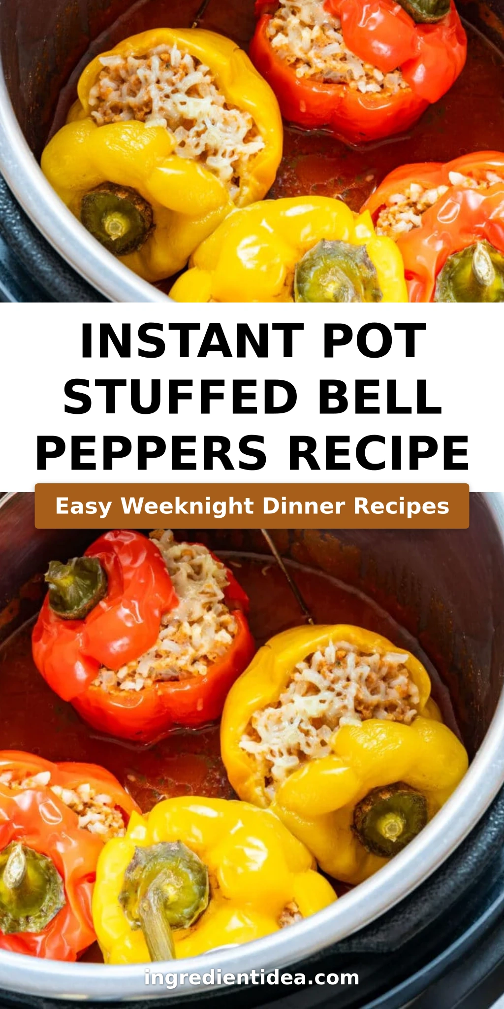 Instant Pot Stuffed Bell Peppers Recipe