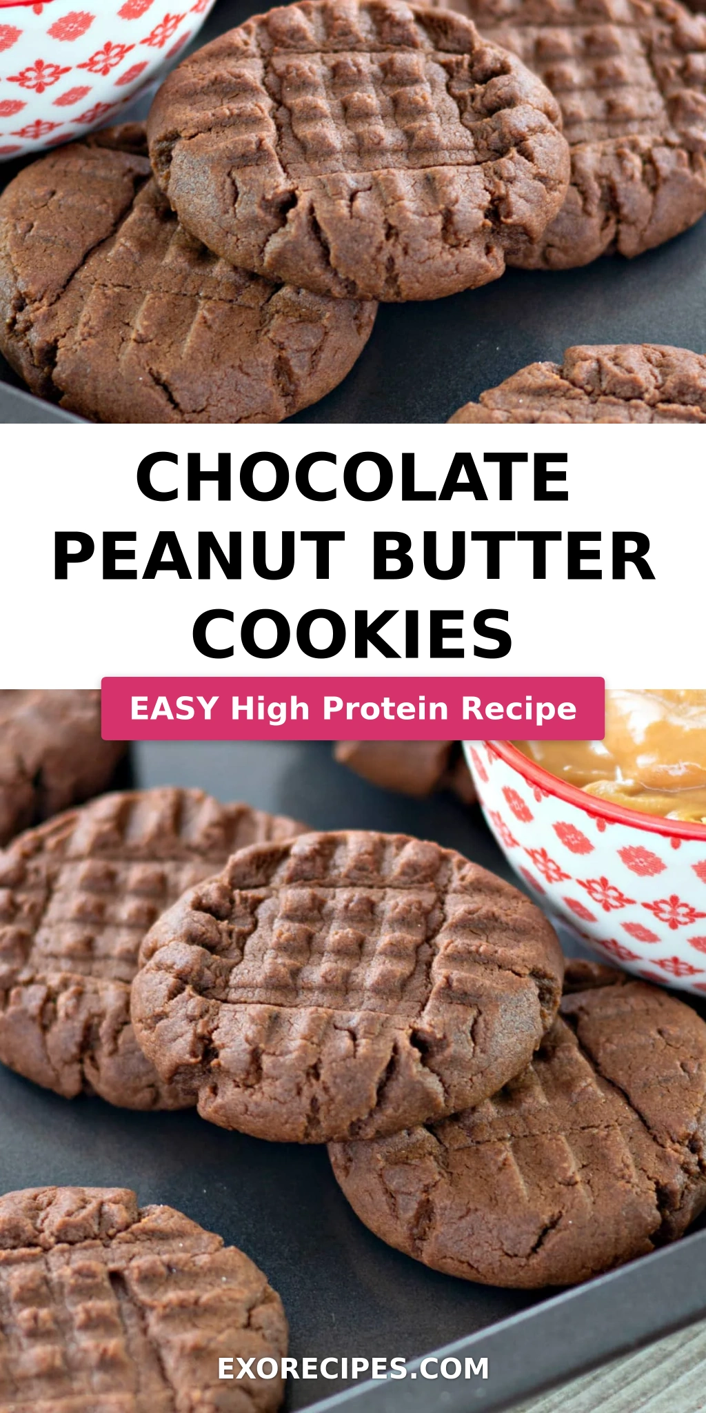 Chocolate Peanut Butter Cookies