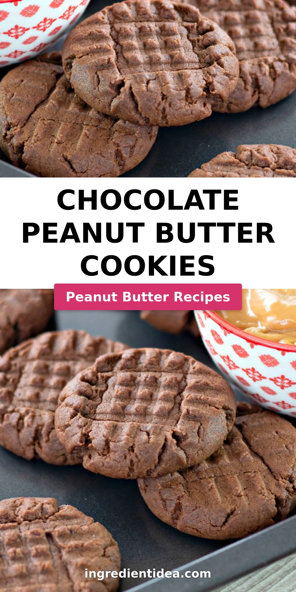 Chocolate Peanut Butter Cookies