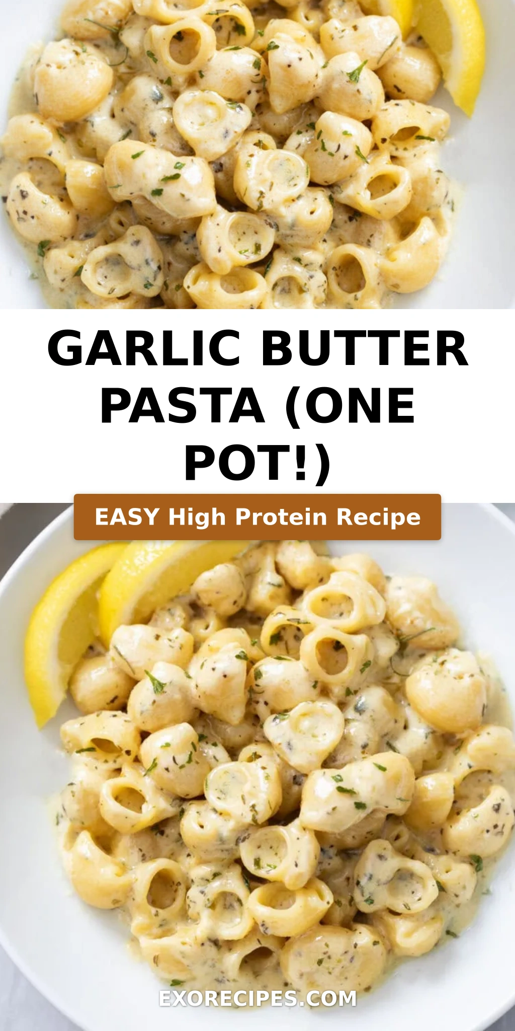 Garlic Butter Pasta (One Pot!)