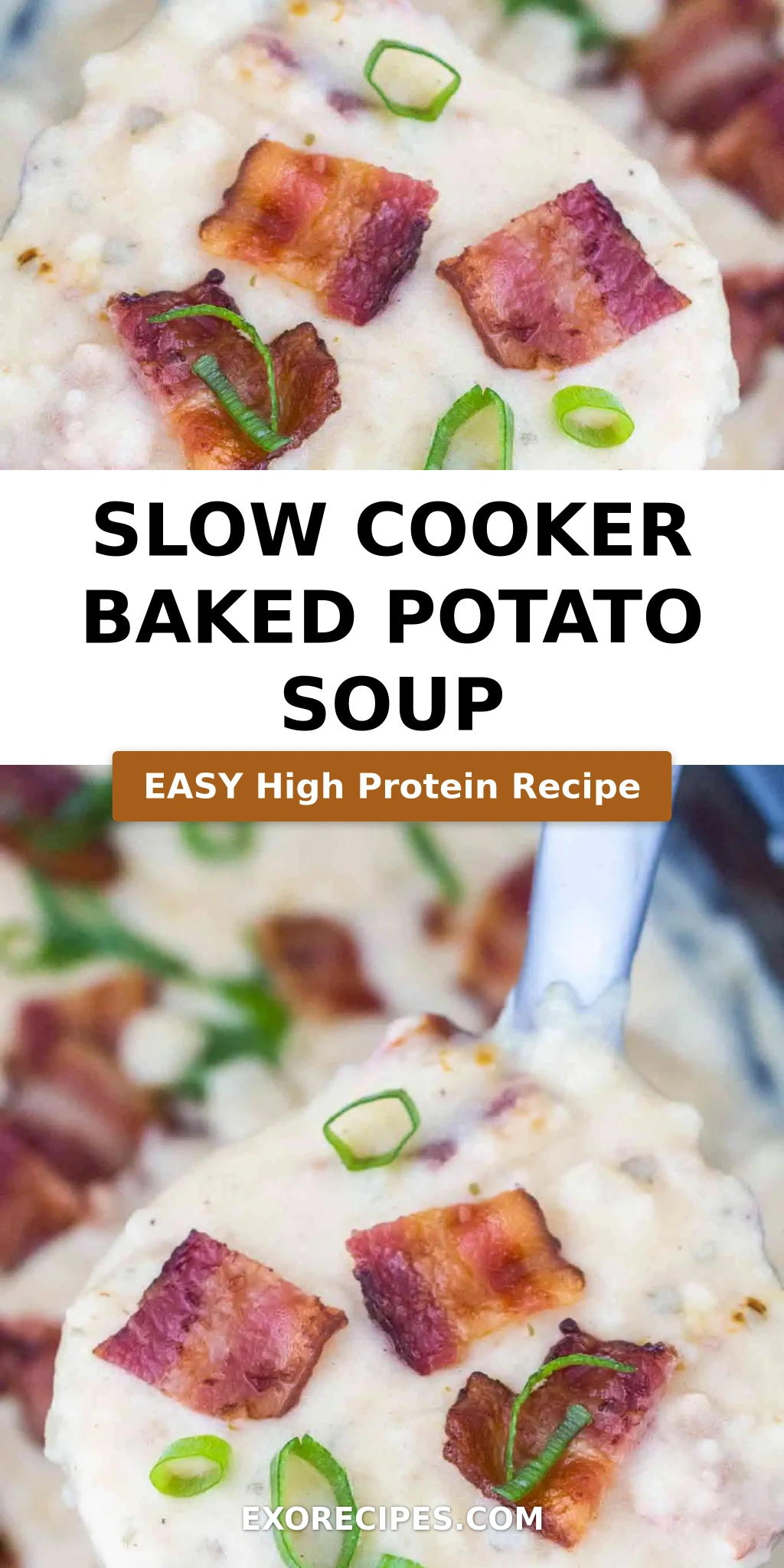 Slow Cooker Baked Potato Soup