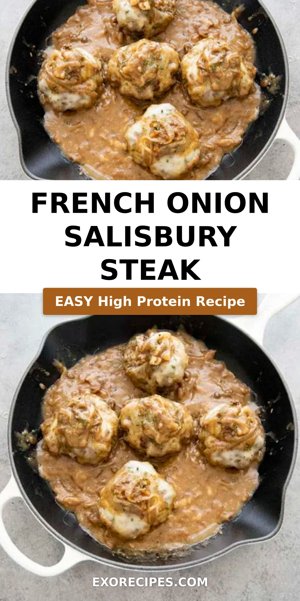 French Onion Salisbury Steak
