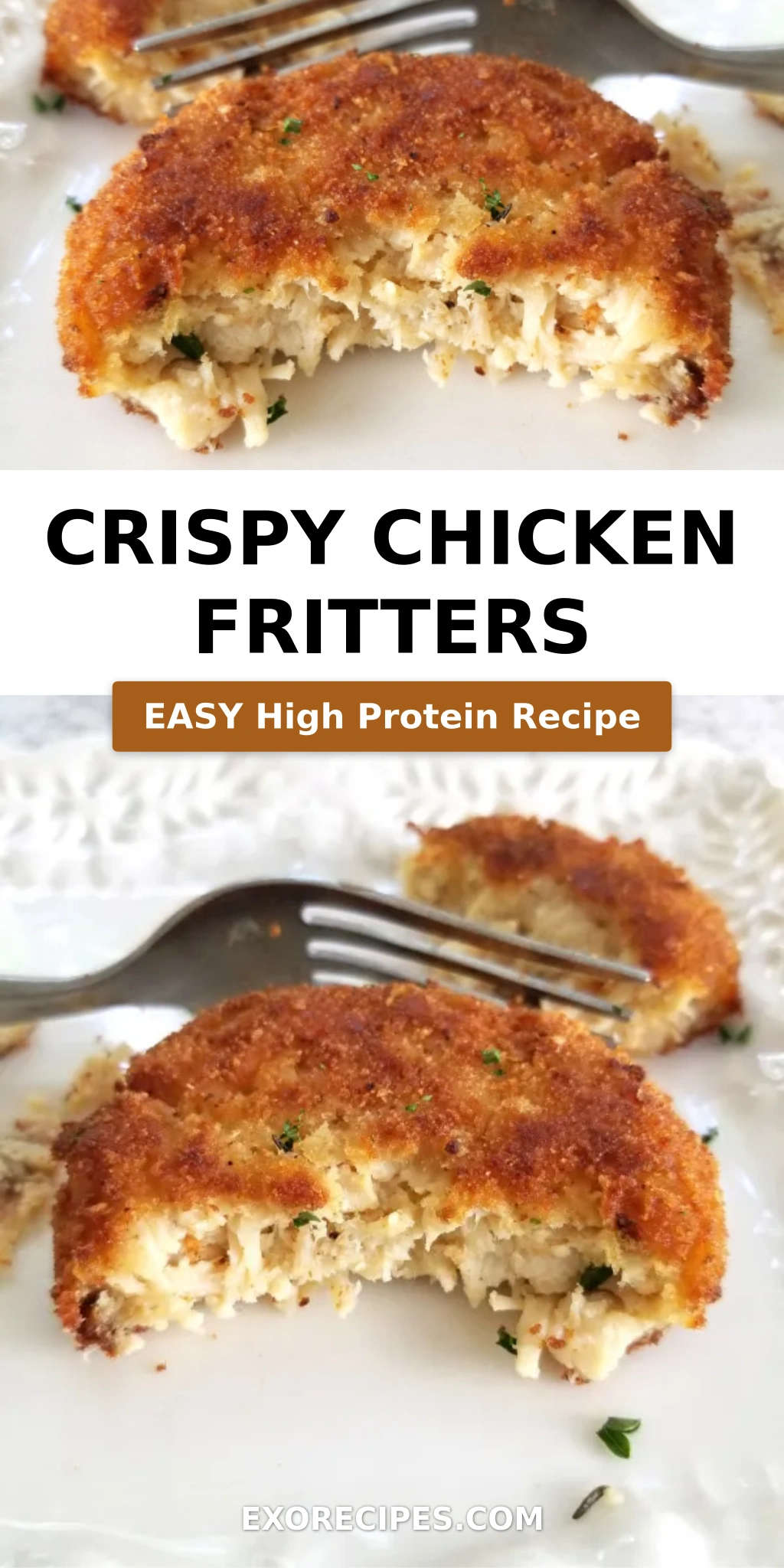 Crispy Chicken Fritters