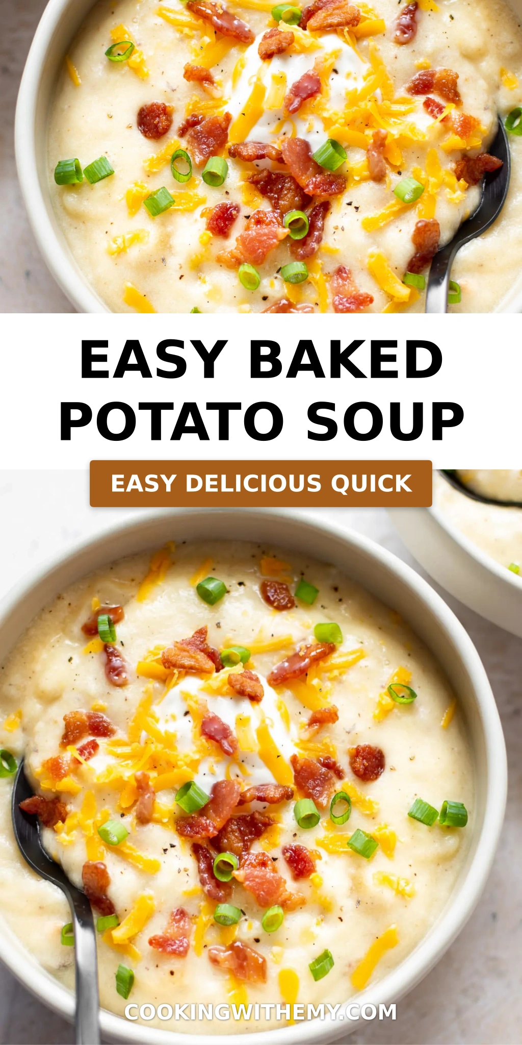 Easy Baked Potato Soup