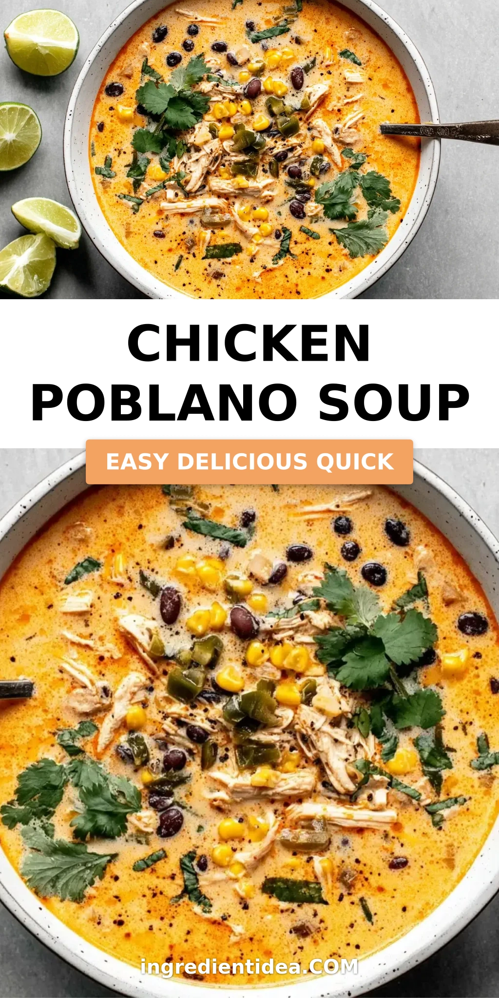 Chicken Poblano Soup