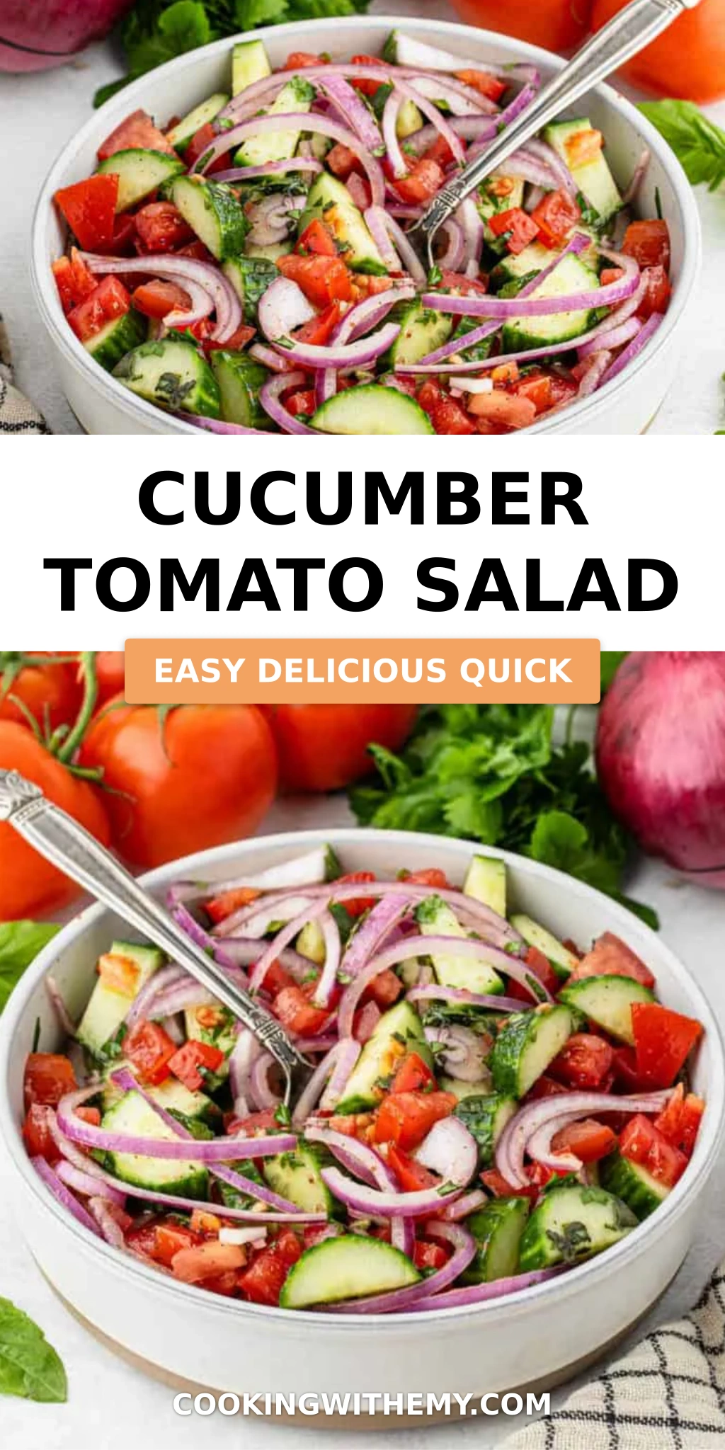 Cucumber Tomato Salad