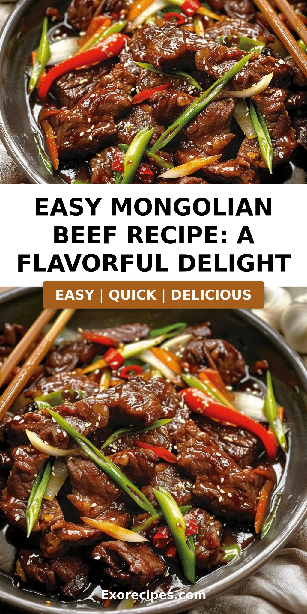 Easy Mongolian Beef Recipe: A Flavorful Delight