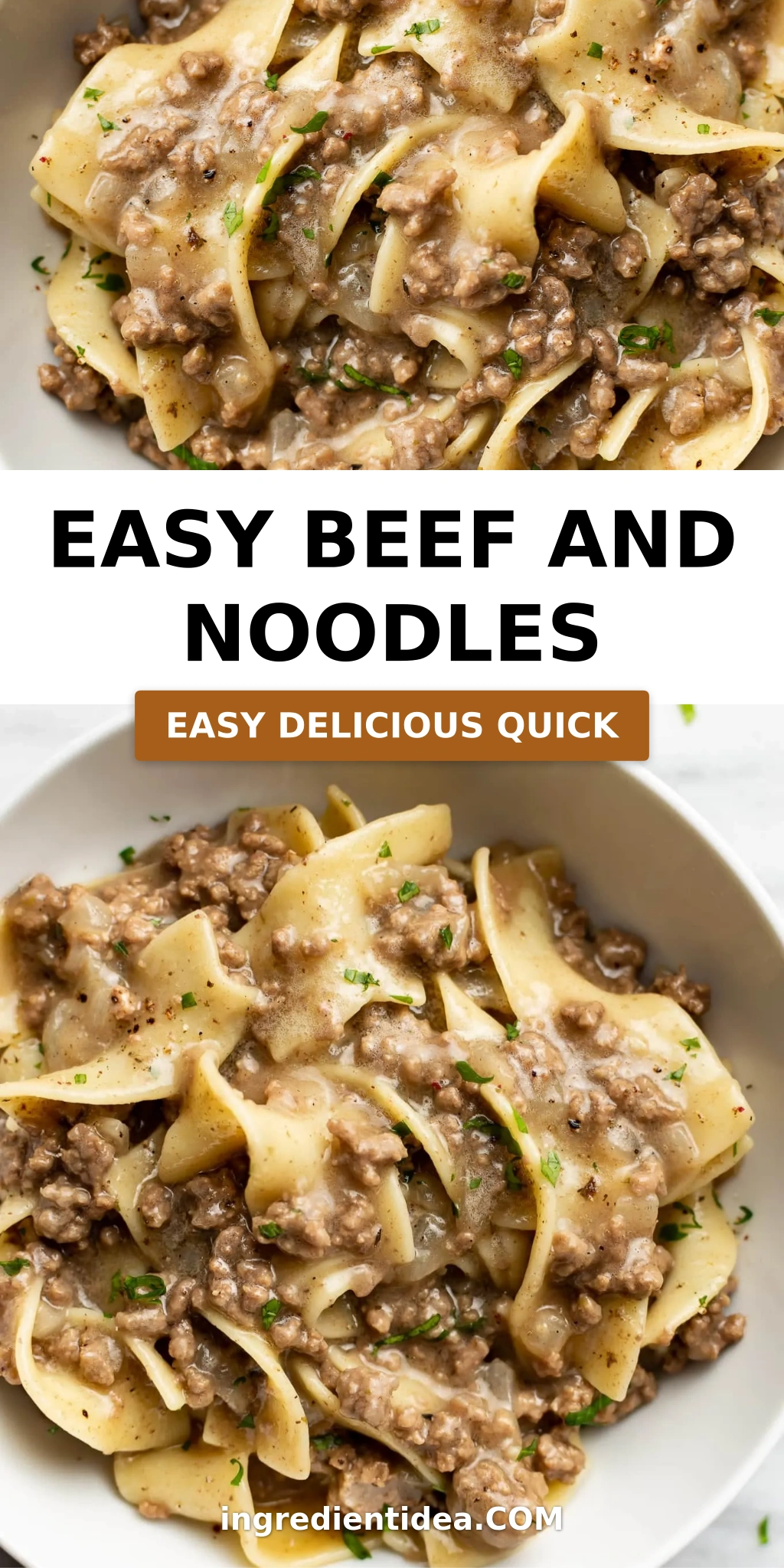 Easy Beef and Noodles