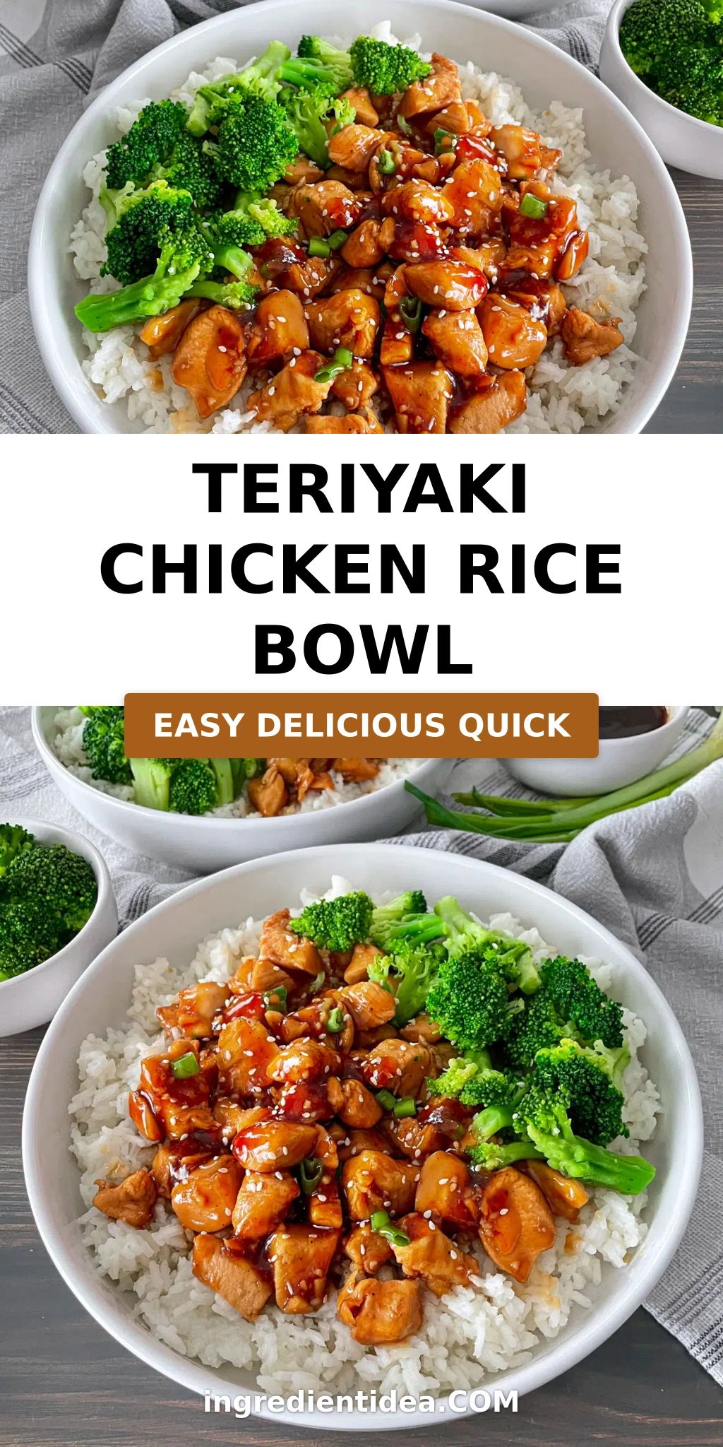 Teriyaki Chicken Rice Bowl