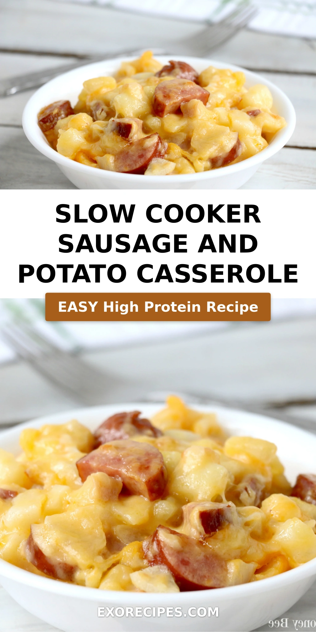 Slow Cooker Sausage and Potato Casserole