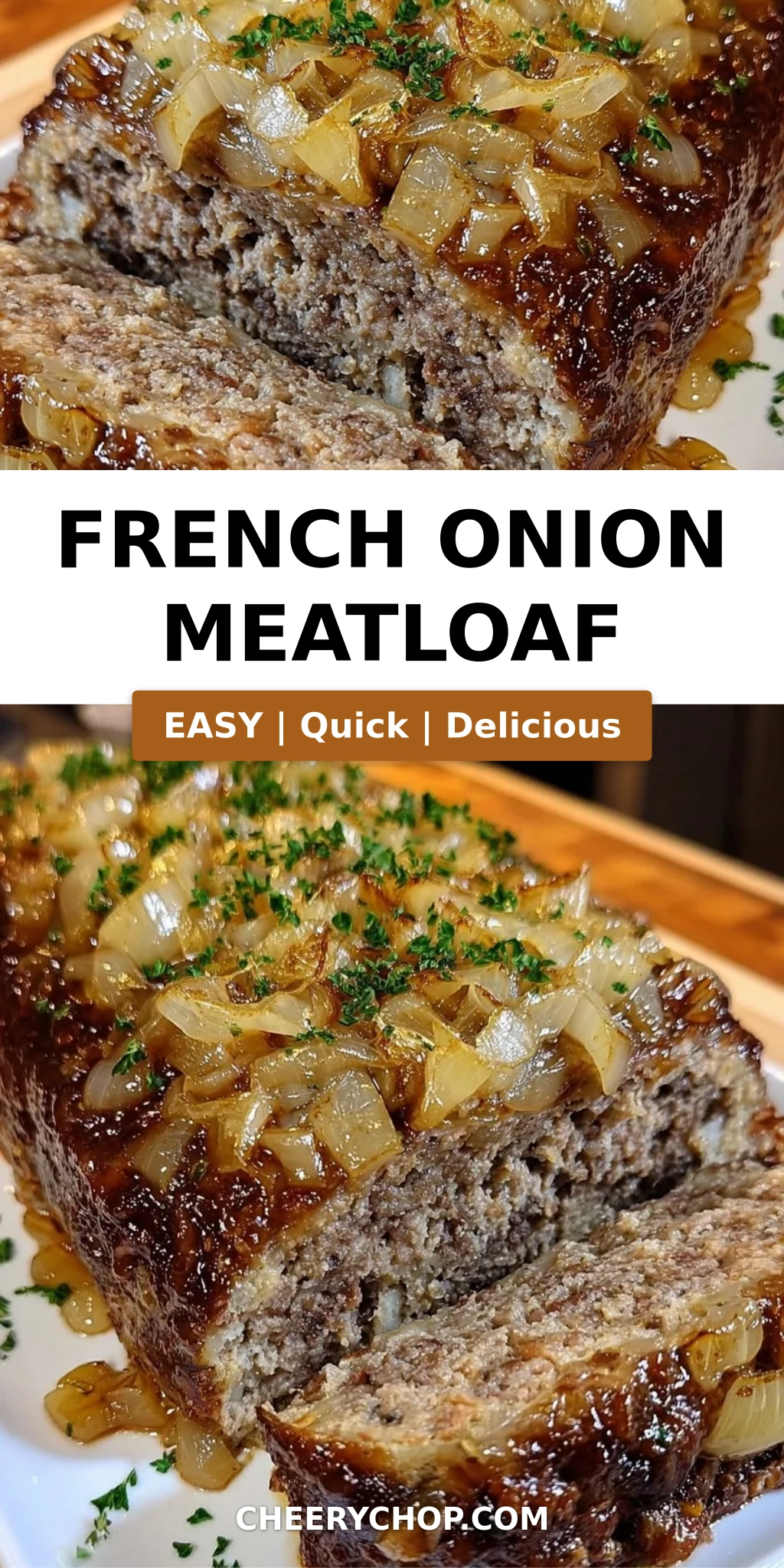 French Onion Meatloaf