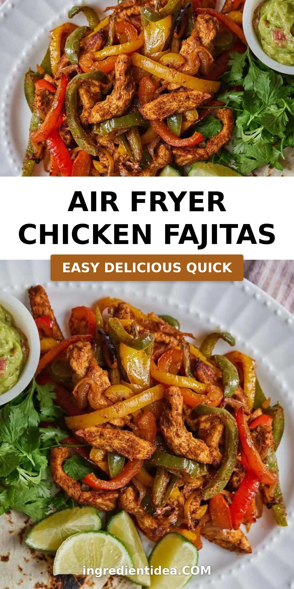 Air Fryer Chicken Fajitas