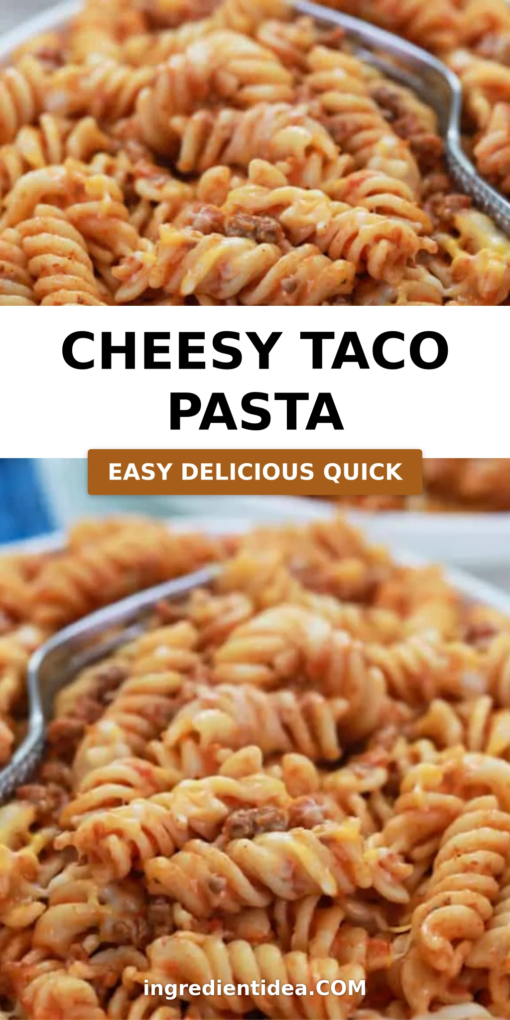 Cheesy Taco Pasta