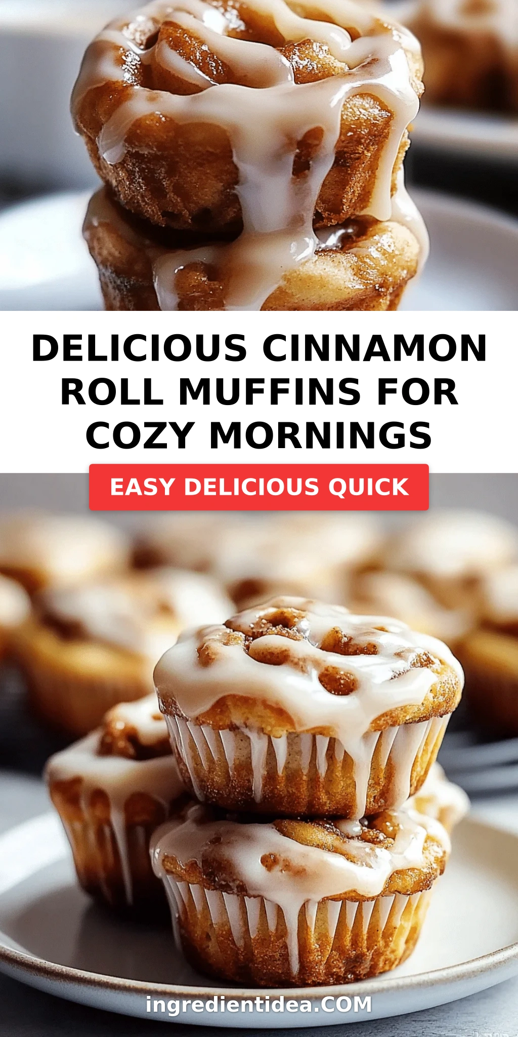 Delicious Cinnamon Roll Muffins for Cozy Mornings