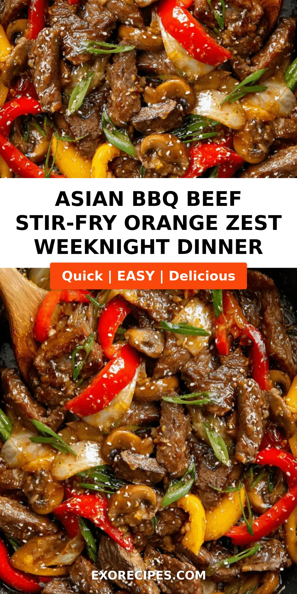 Asian BBQ Beef Stir-Fry with Orange Zest Bold Weeknight Flavor