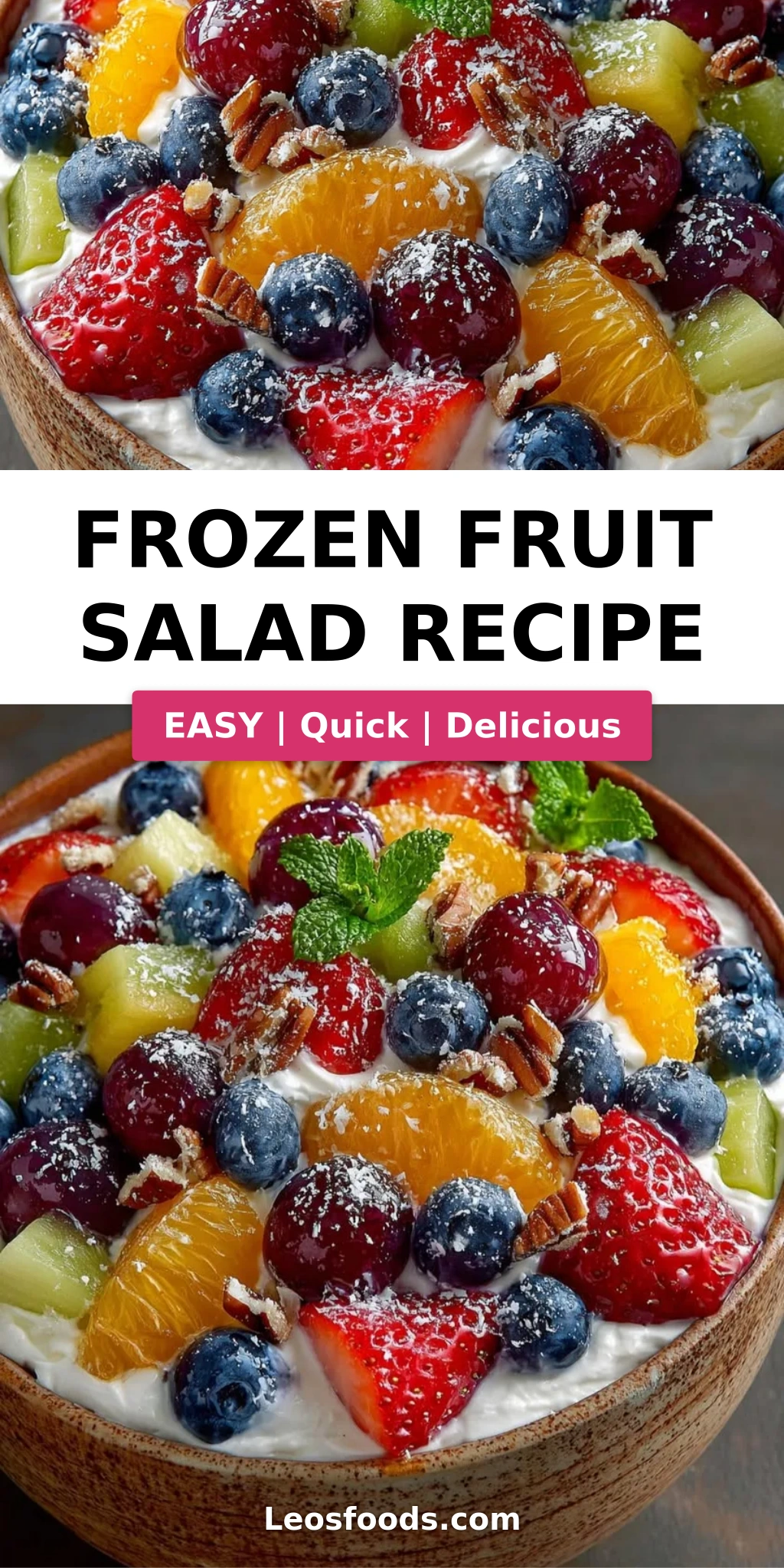 Frozen Fruit Salad Recipe