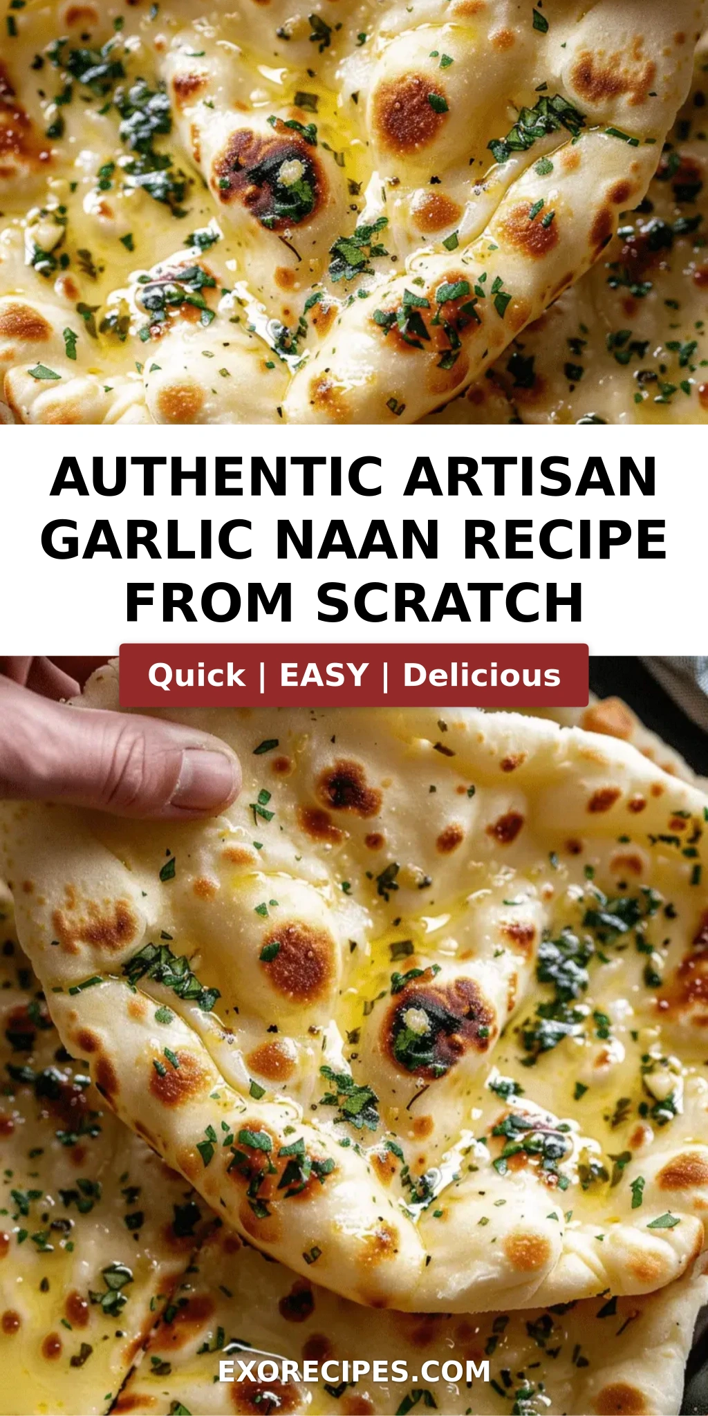 Authentic Artisan Garlic Naan Recipe