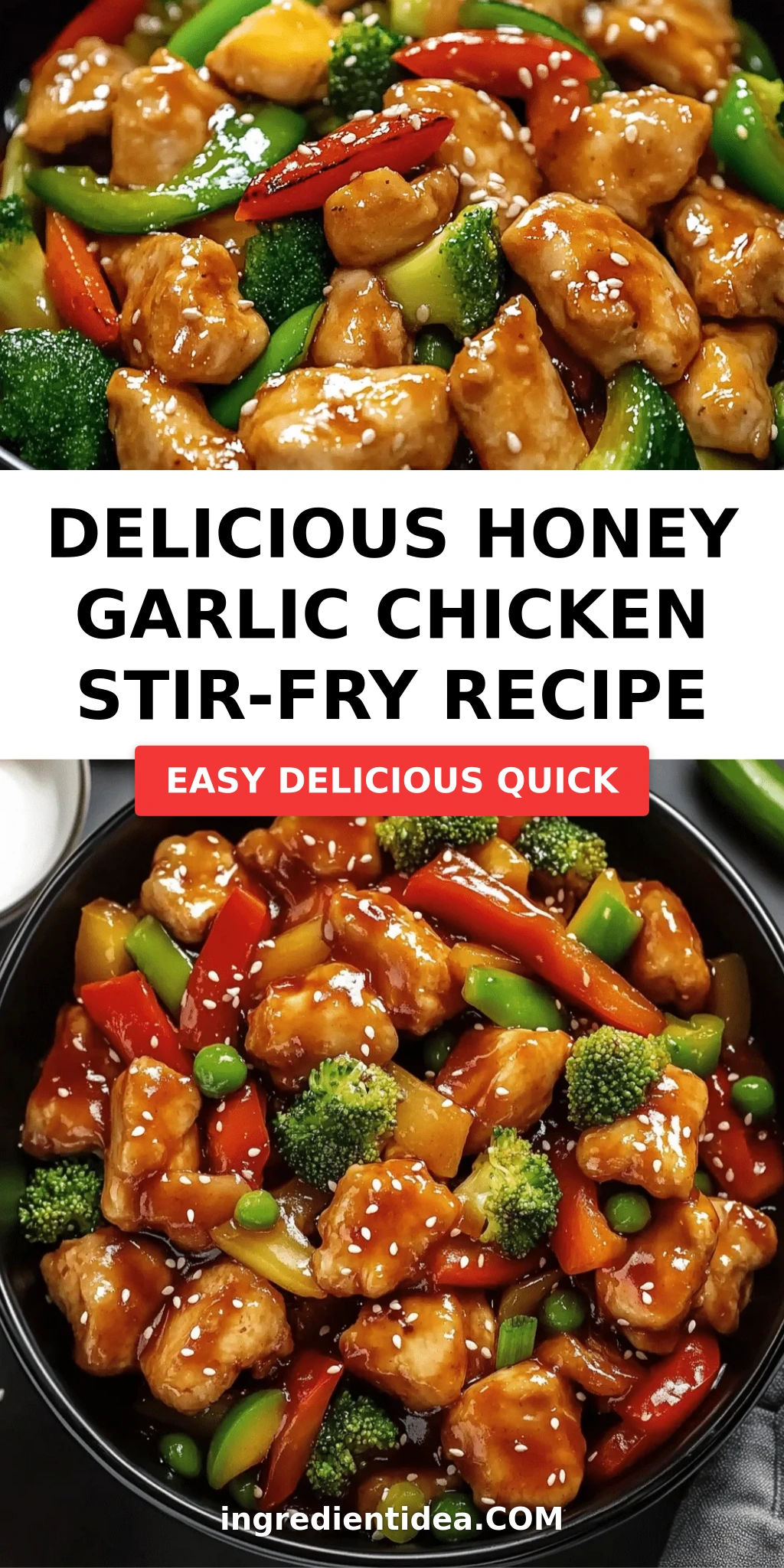 Delicious Honey Garlic Chicken Stir-Fry Recipe