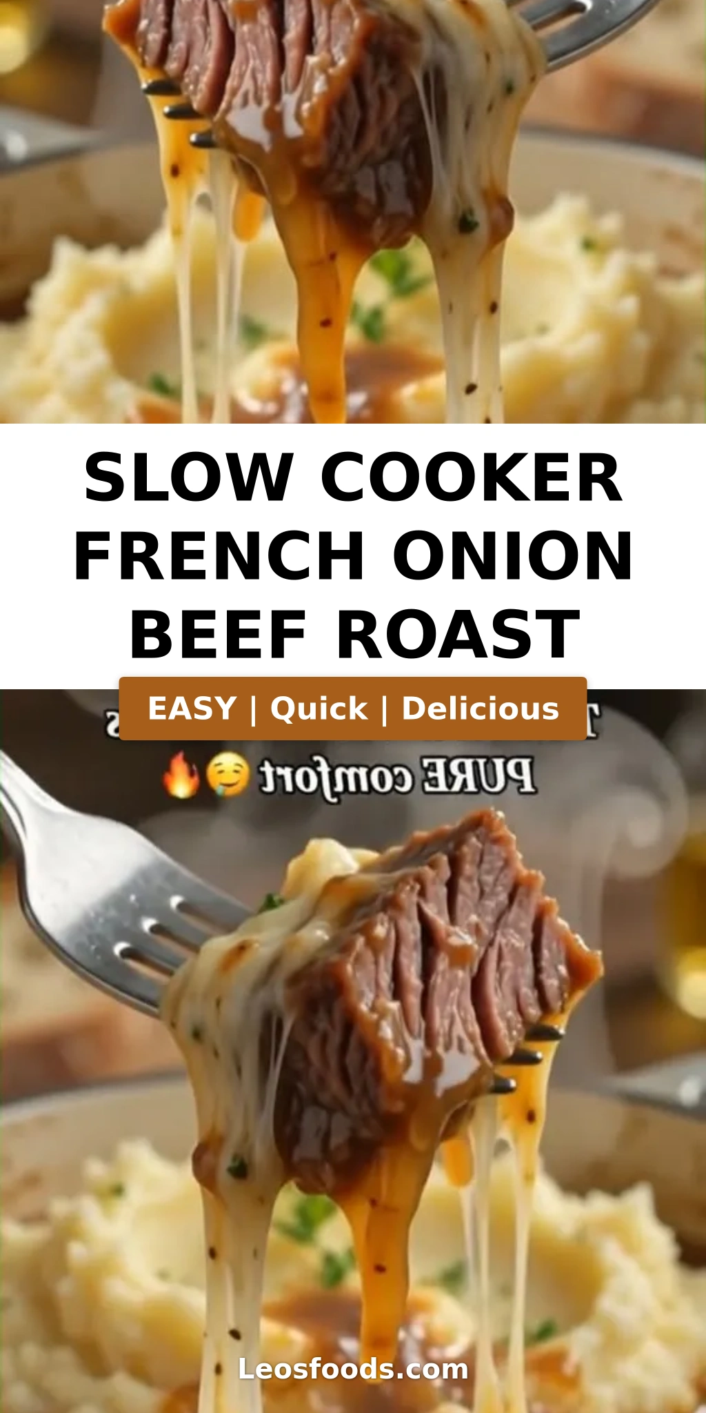 Slow Cooker French Onion Beef Roast