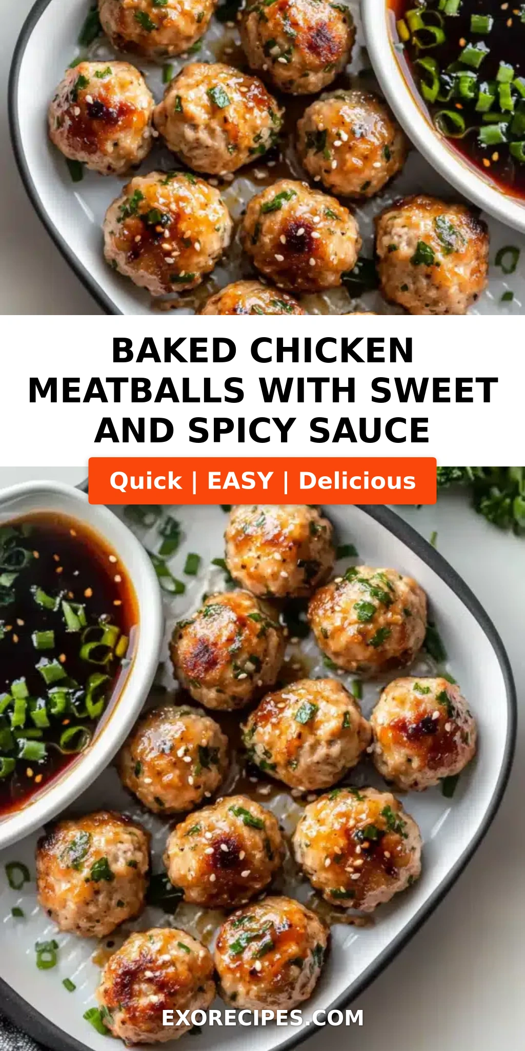 Baked Chicken Meatballs with Sweet and Spicy Sauce: Your Ultimate Guide to a Healthy, Flavor-Packed Meal