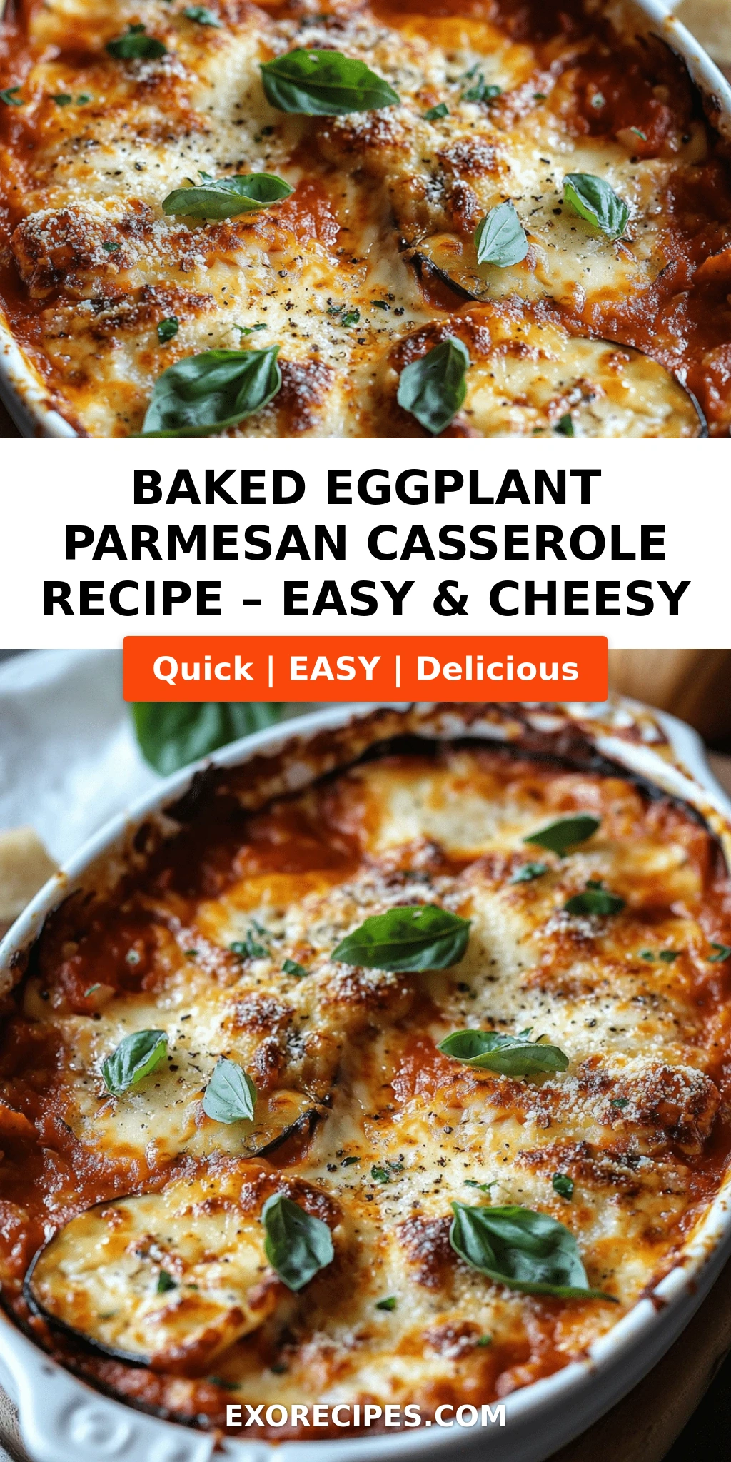 Baked Eggplant Parmesan Casserole: A Classic Comfort Food Recipe